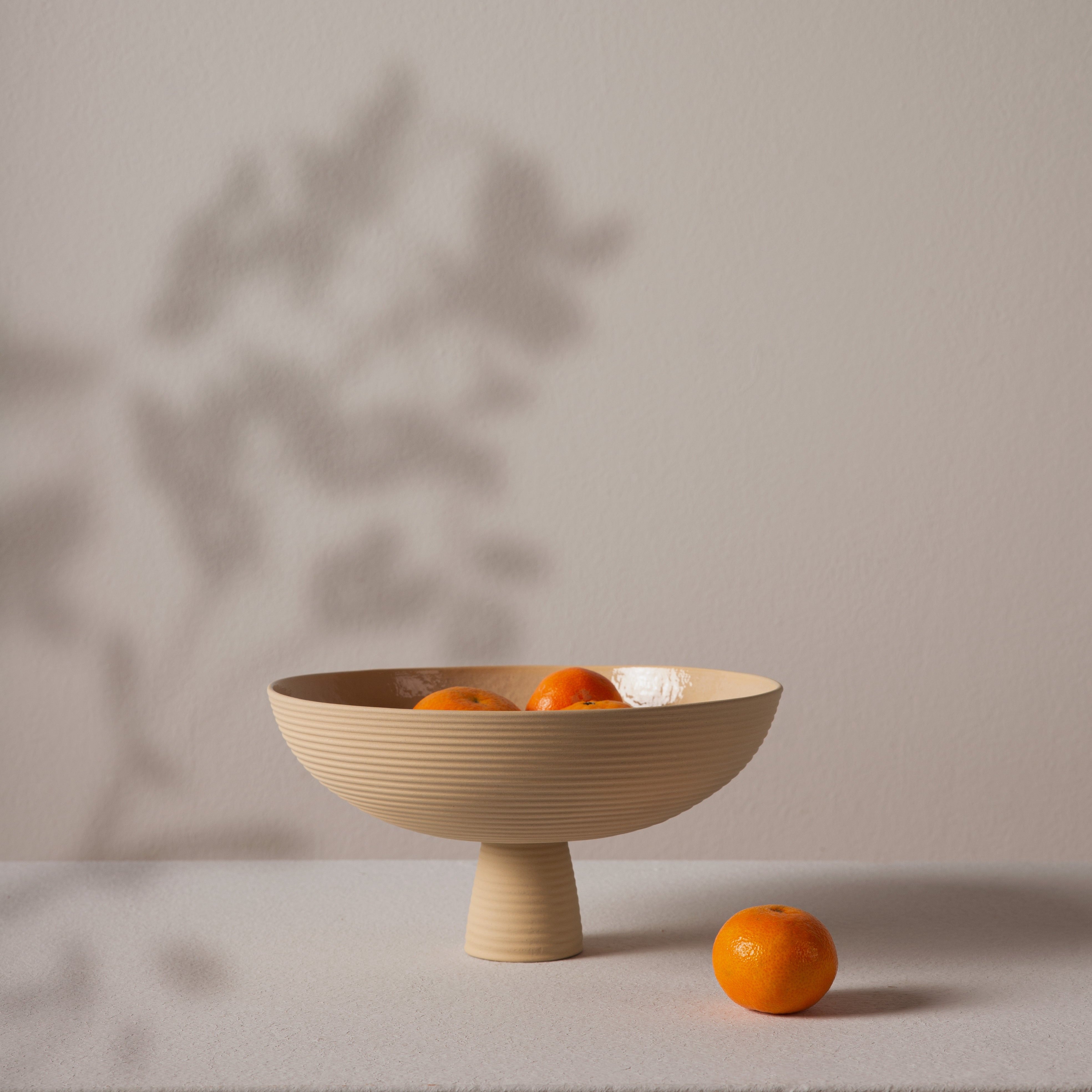 Schale "Dais" Klein Sand