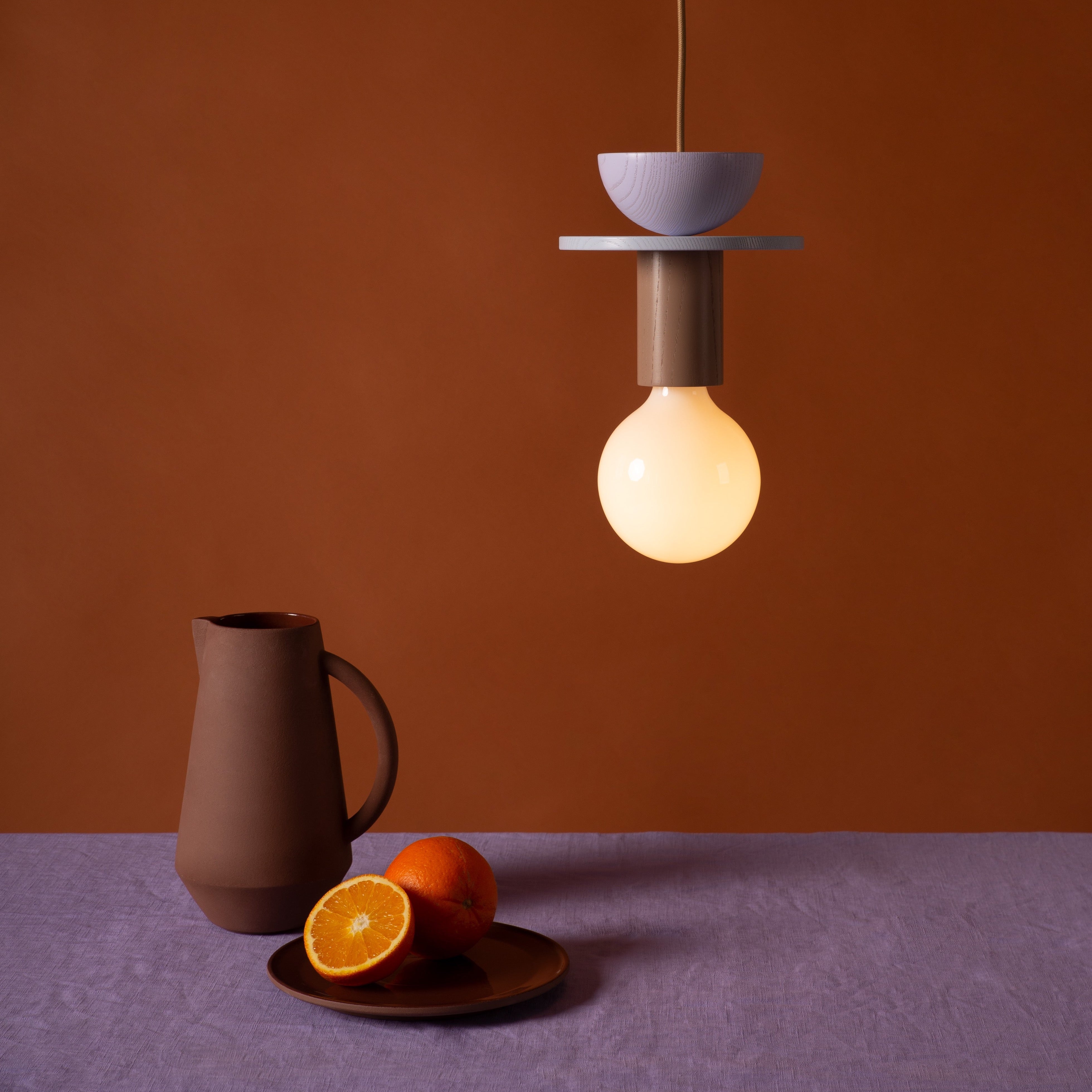 Hängeleuchte JUNIT "TOFFEE" Holz