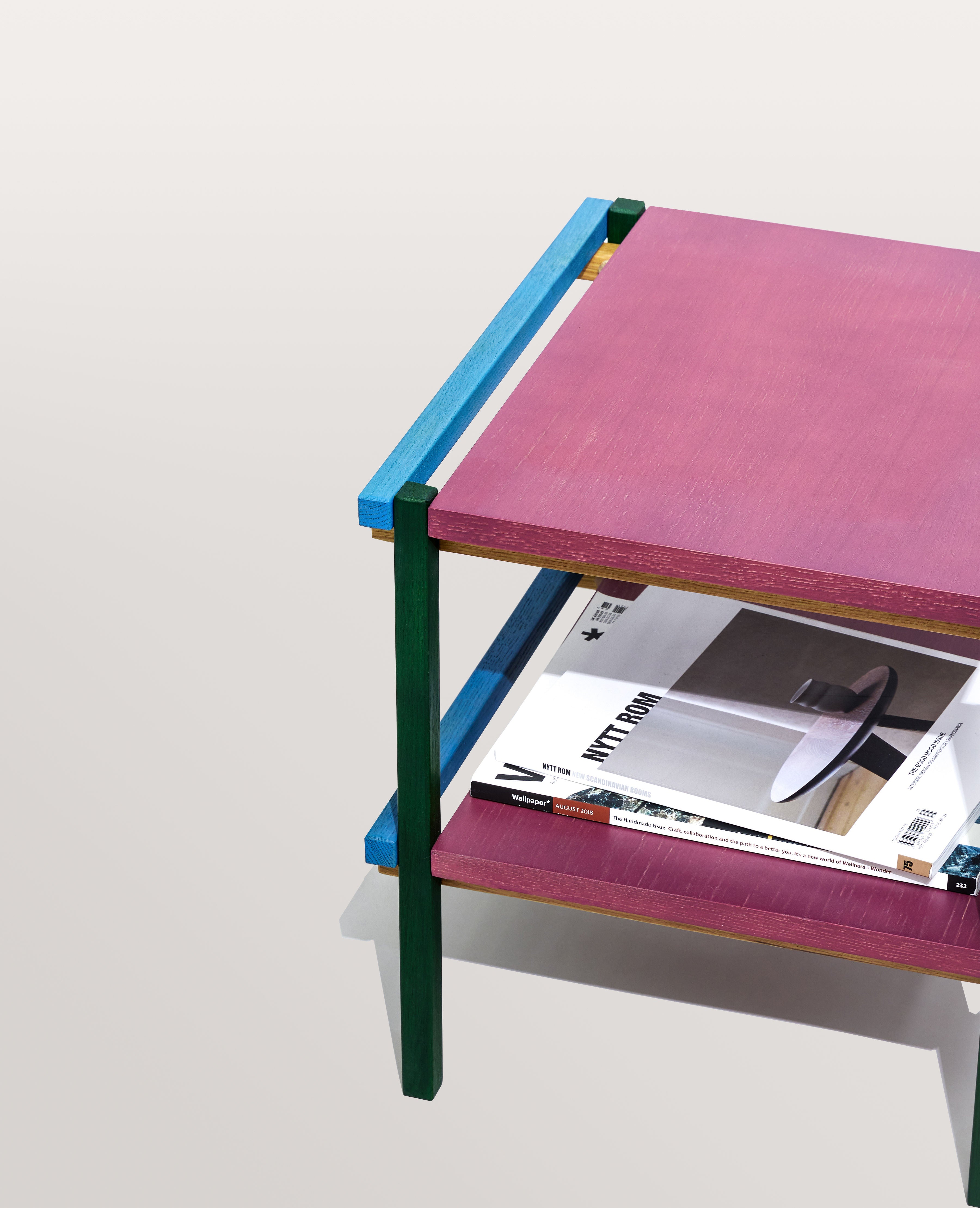 Beistelltisch "Crayon" Multifarben Holz