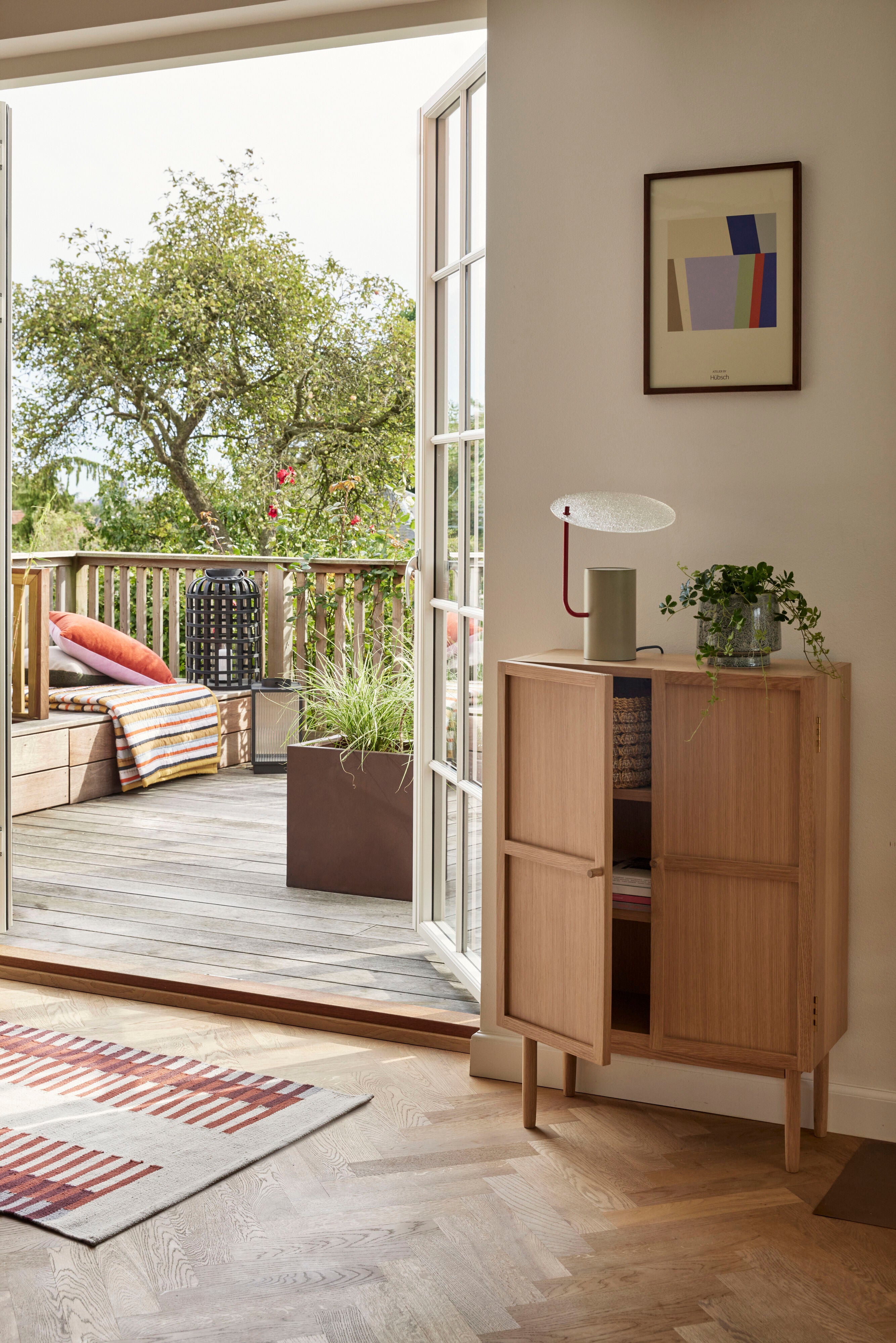 Wandleuchte "Ruffle" Messingfarben Glas