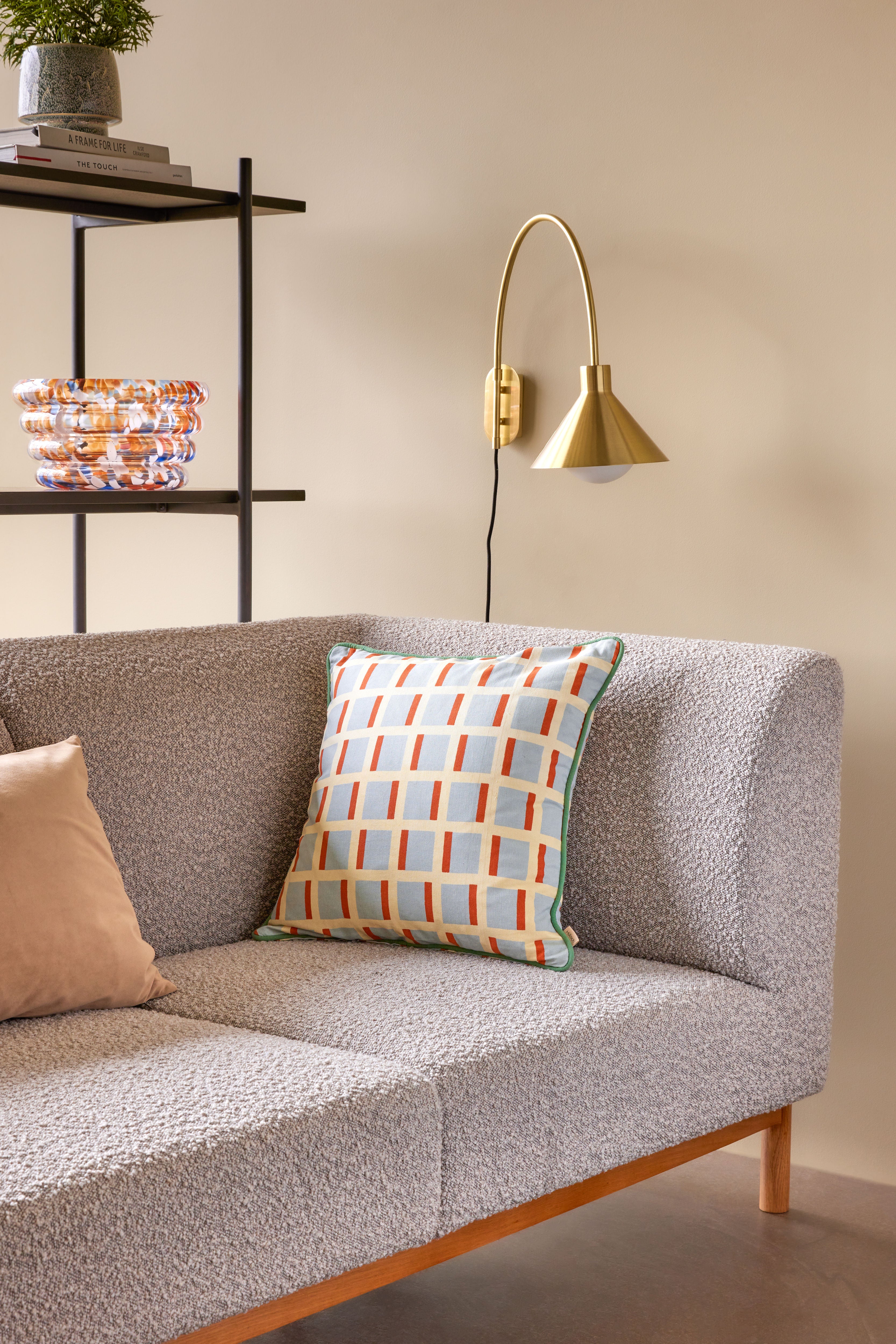 Schale "Blaze" Multifarben Glas Handgemacht