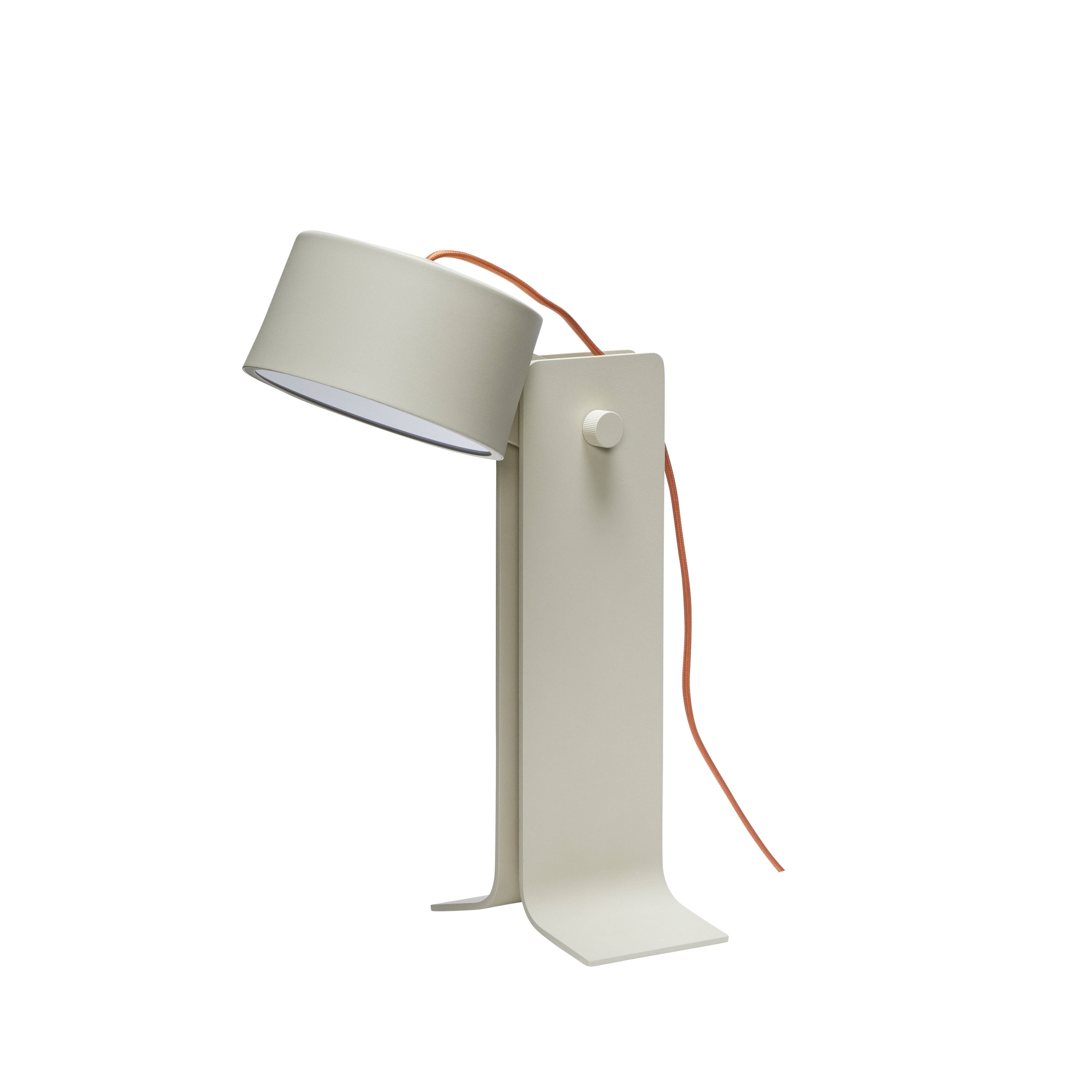 Crea Tischlampe Sandfarben LED Dimmbar