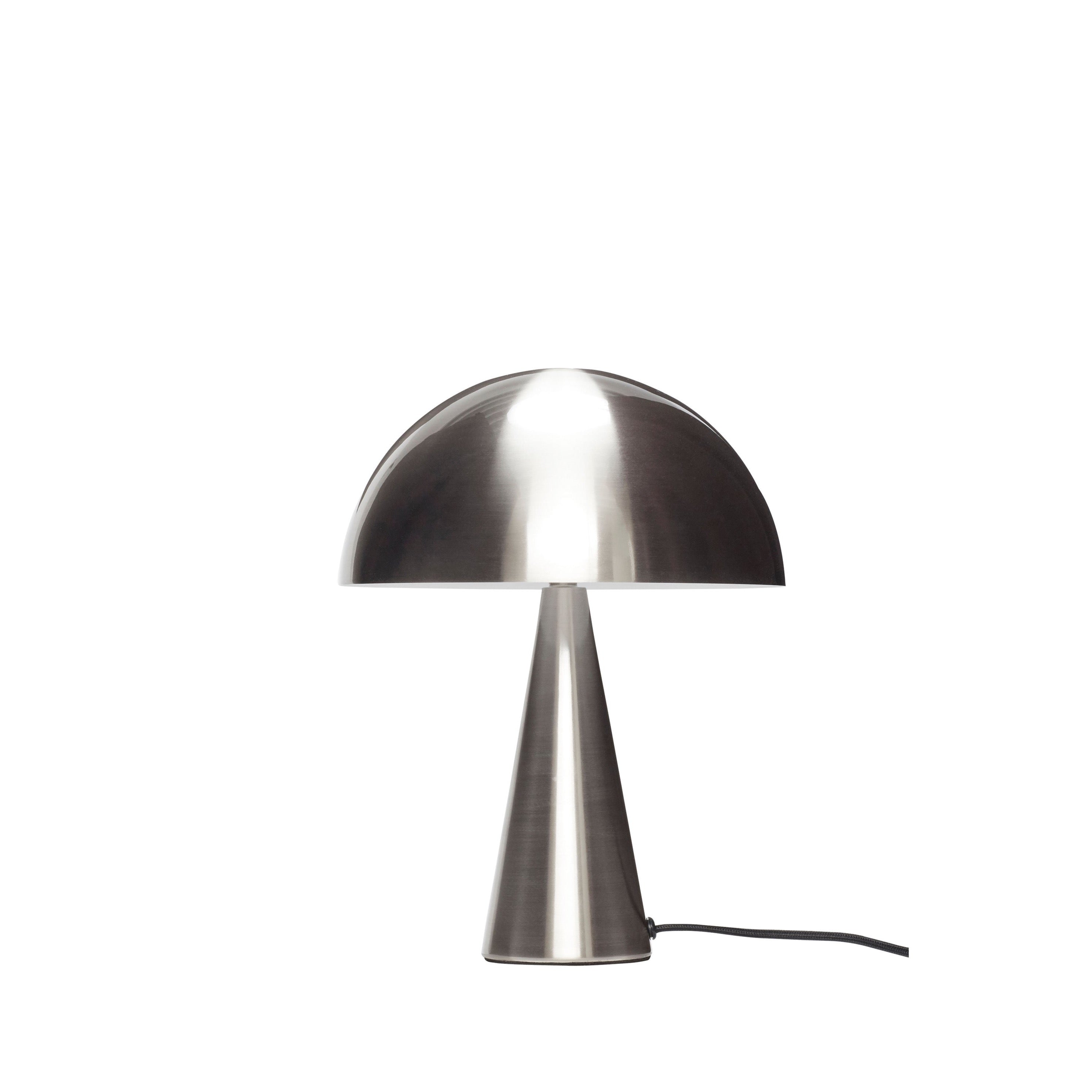 Tischleuchte Gebürsteter Nickel Minimalistisches Design