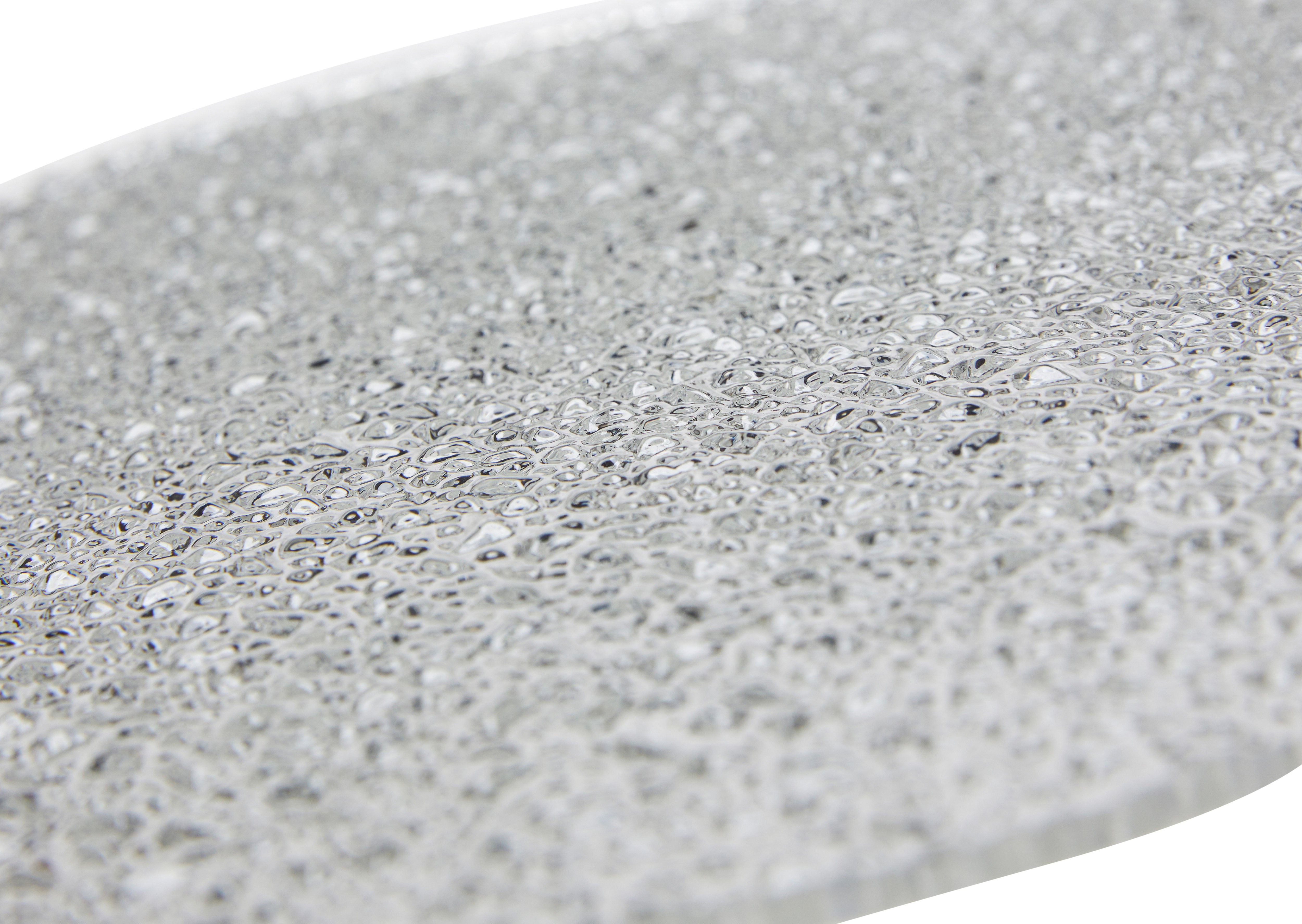 Table lamp "Disc" glass khaki/red