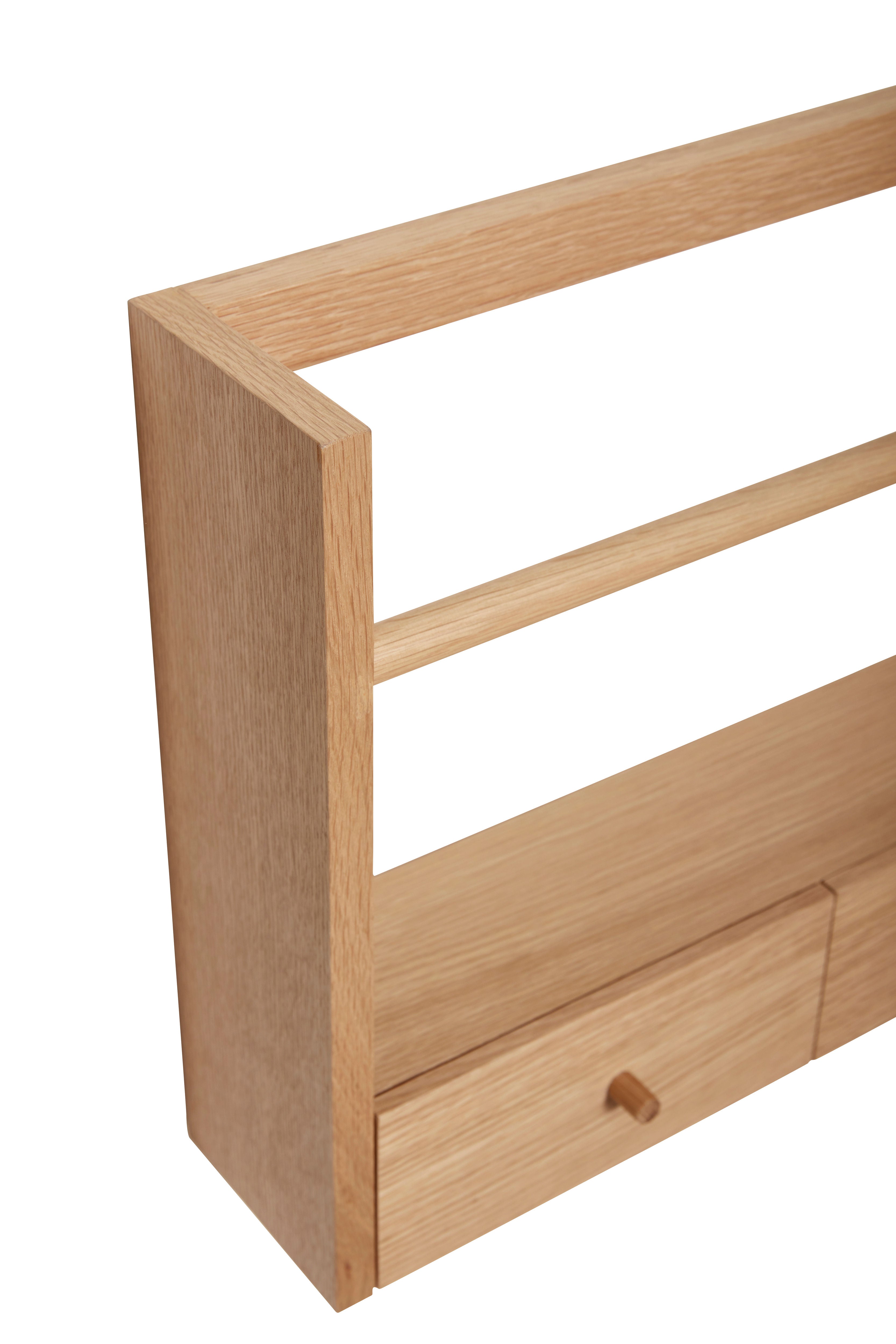 Magazine holder "Story" natural colors