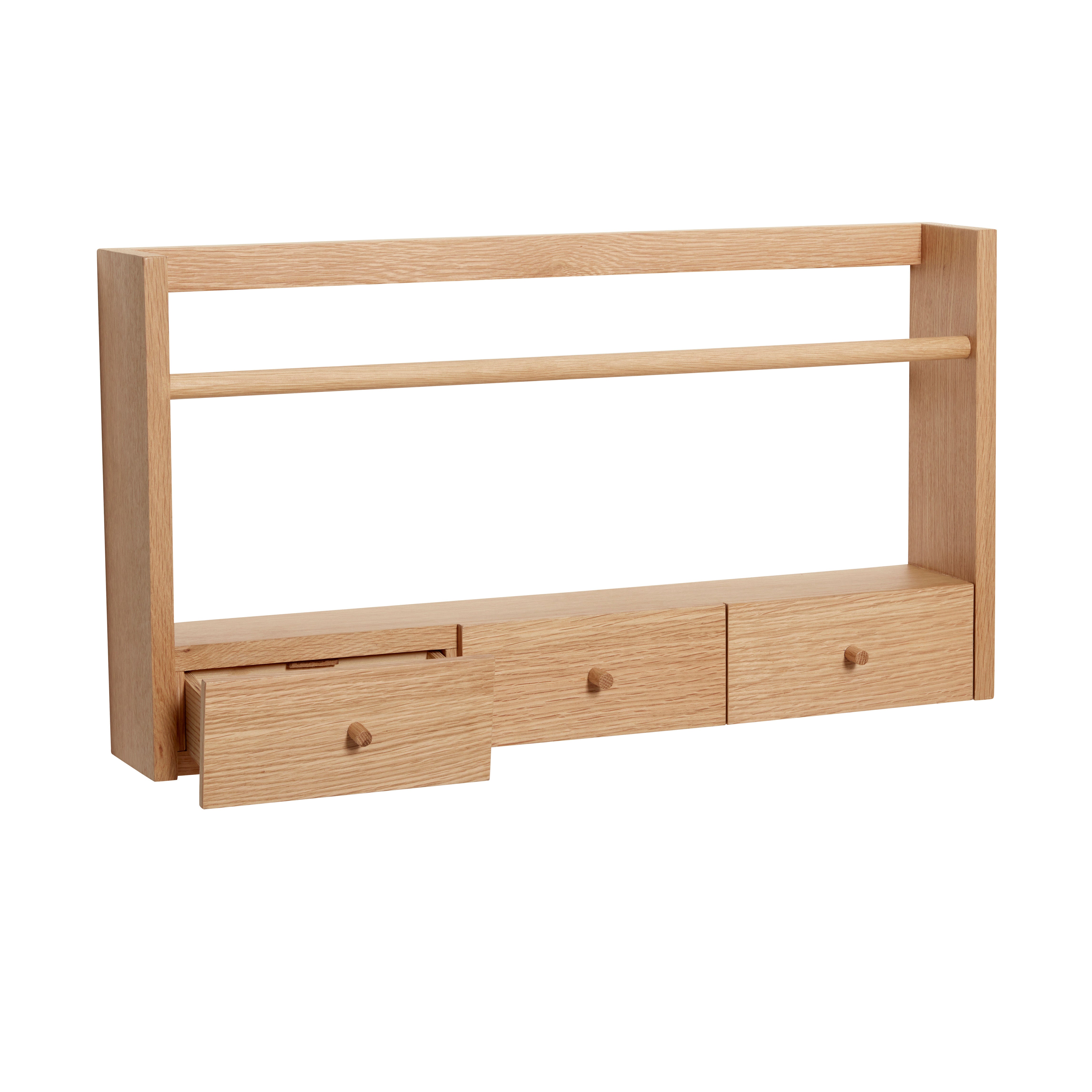 Magazine holder "Story" natural colors