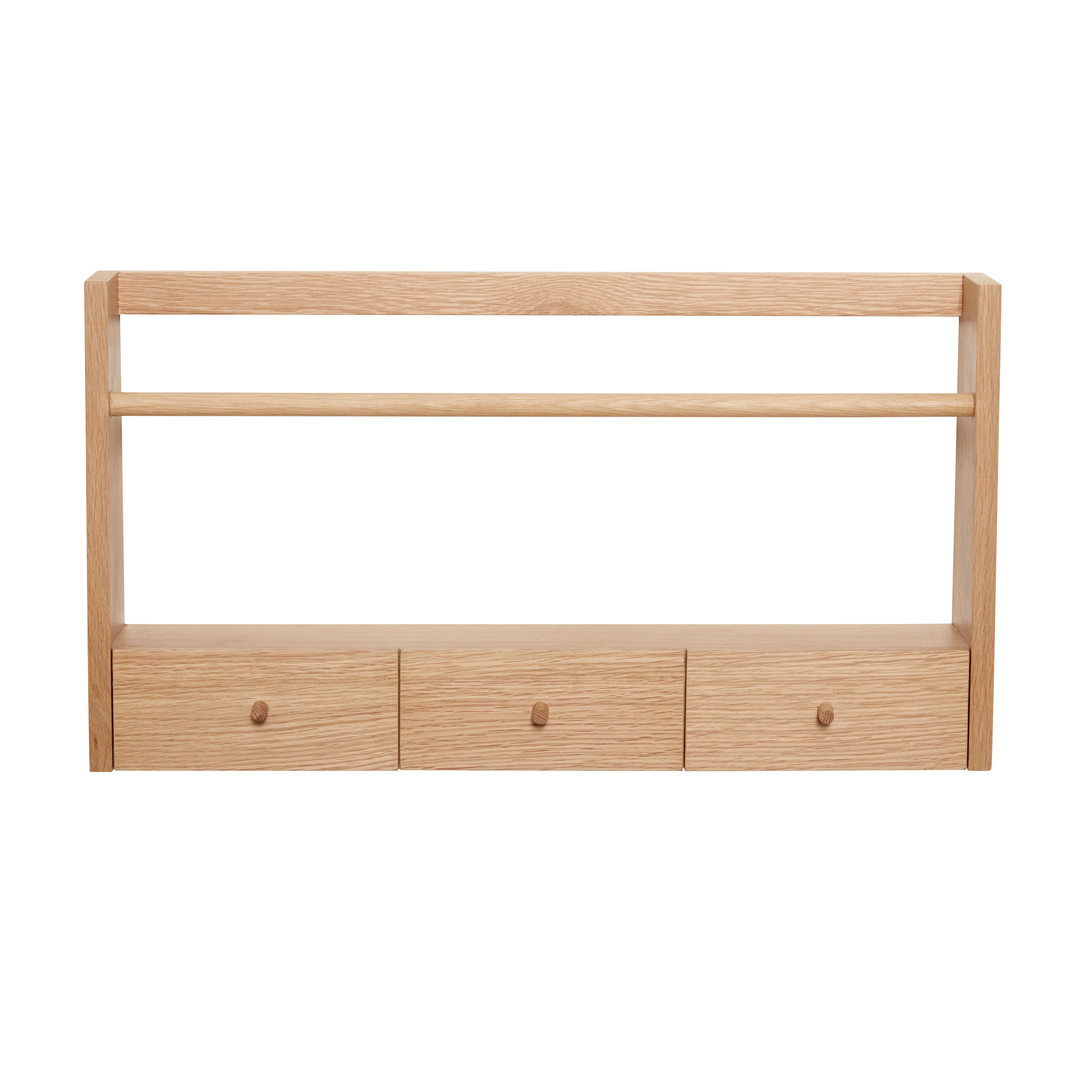 Magazine holder "Story" natural colors