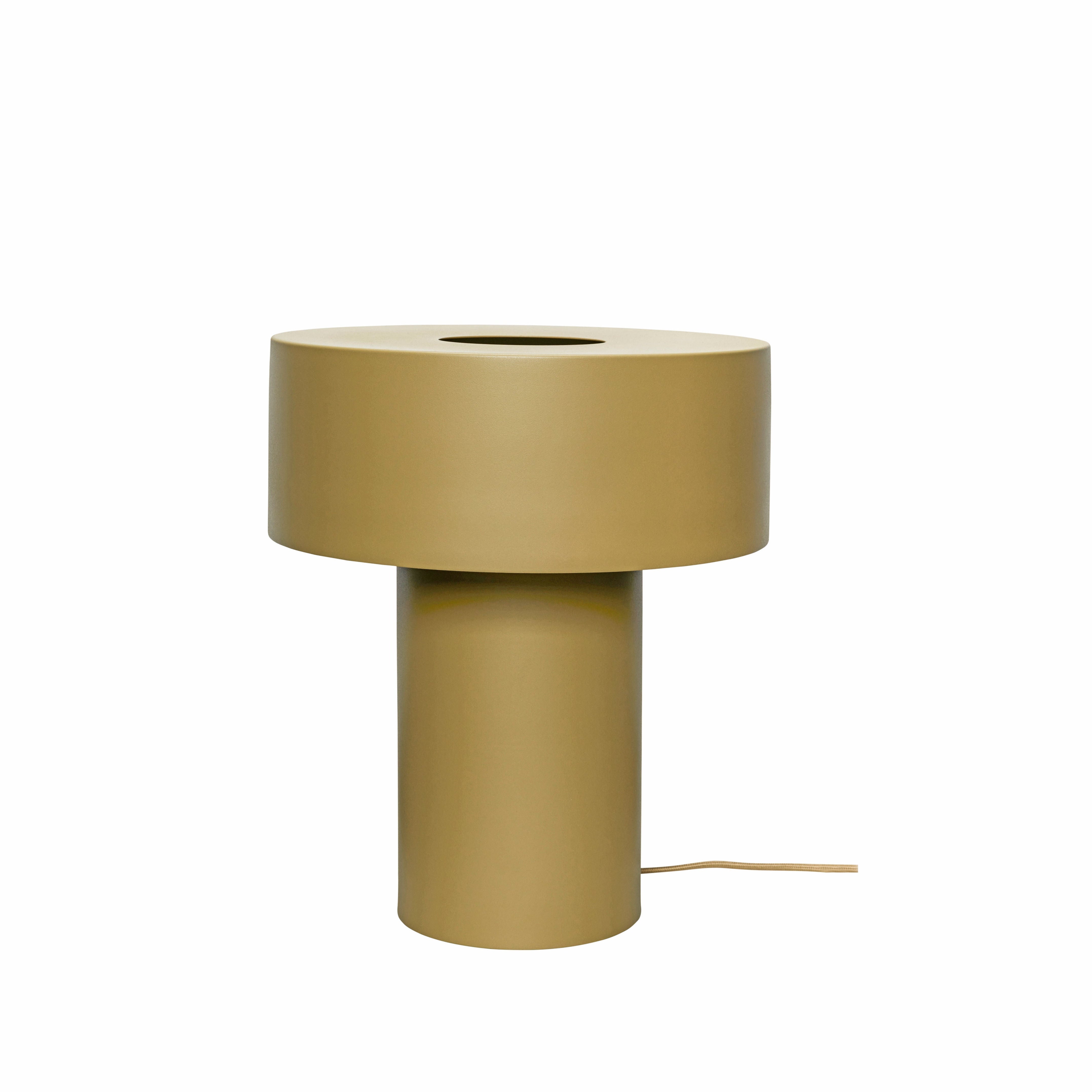 Aki Tischlampe Khaki Eisen