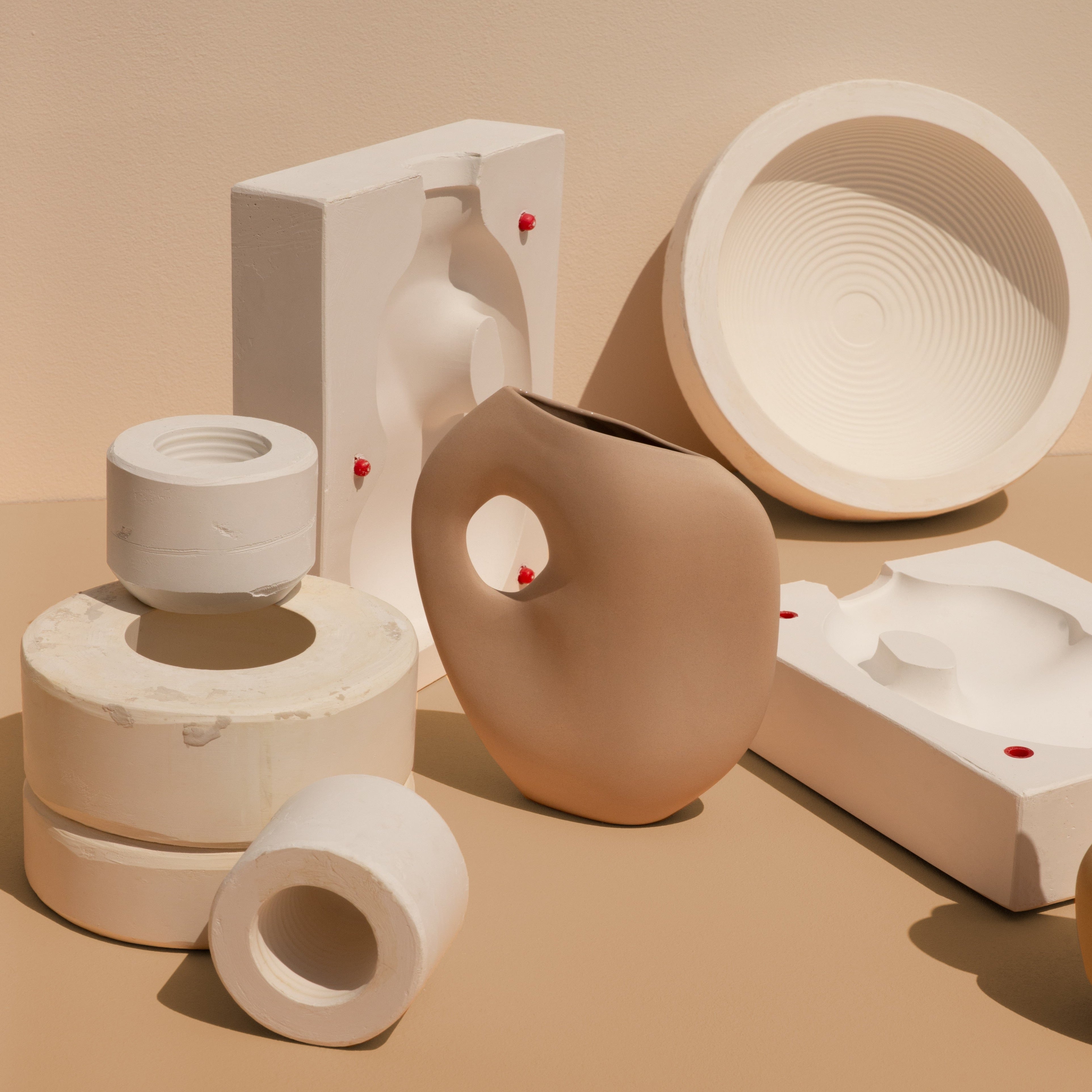 Vase "Aura no1" Blush