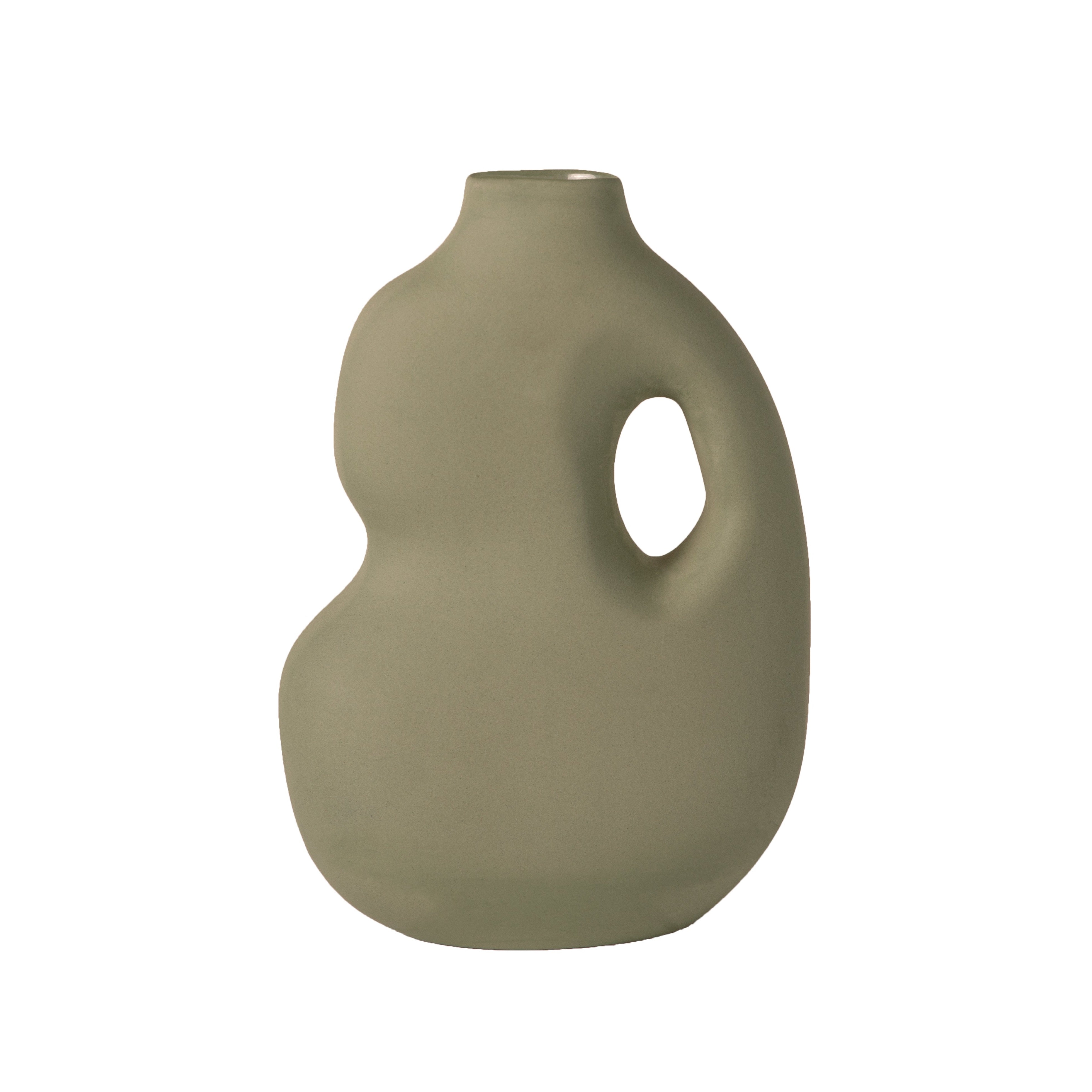 Vase "Aura no2" Salbei