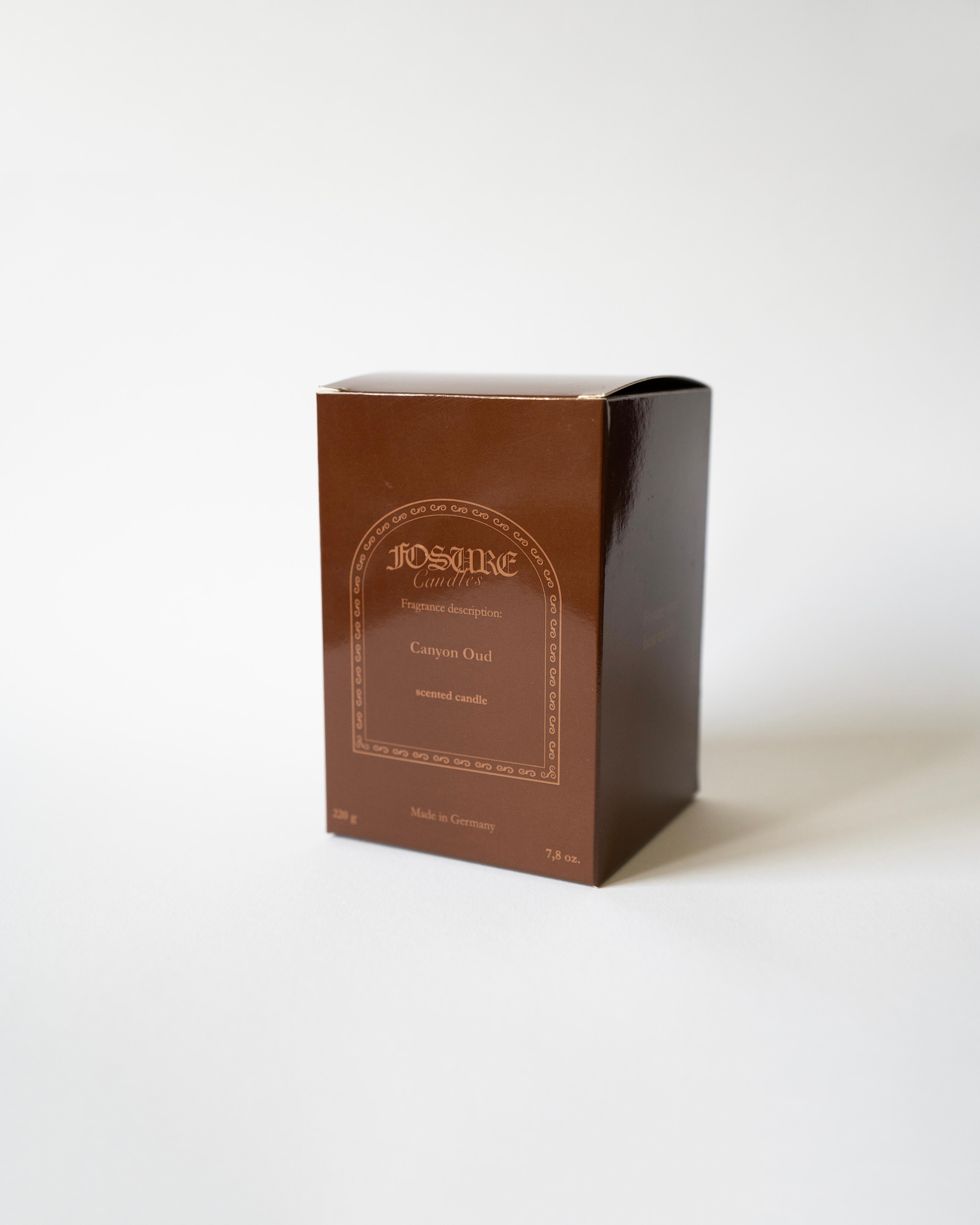 Scented candle "Canyon Oud"