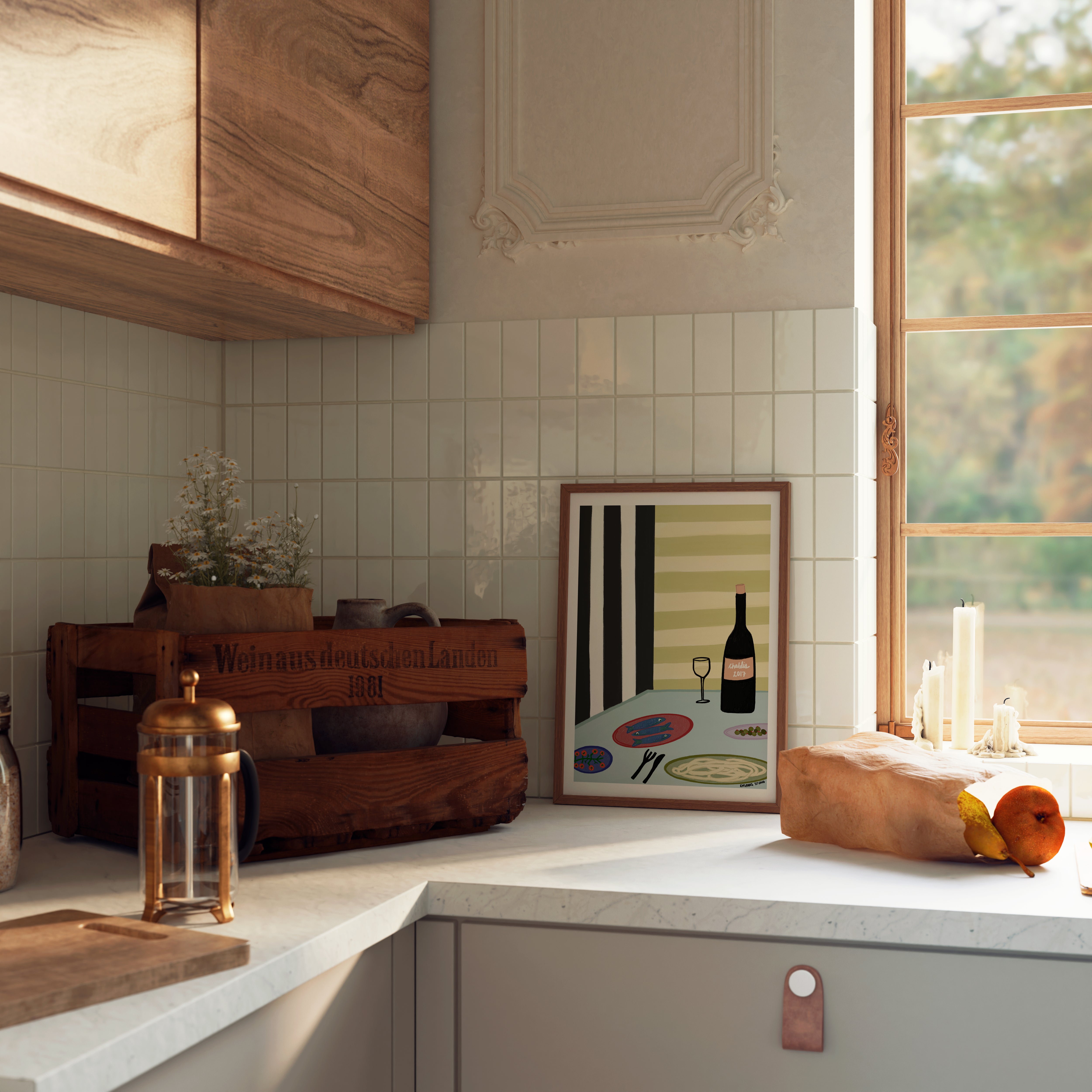 Kunstdruck Our First Date