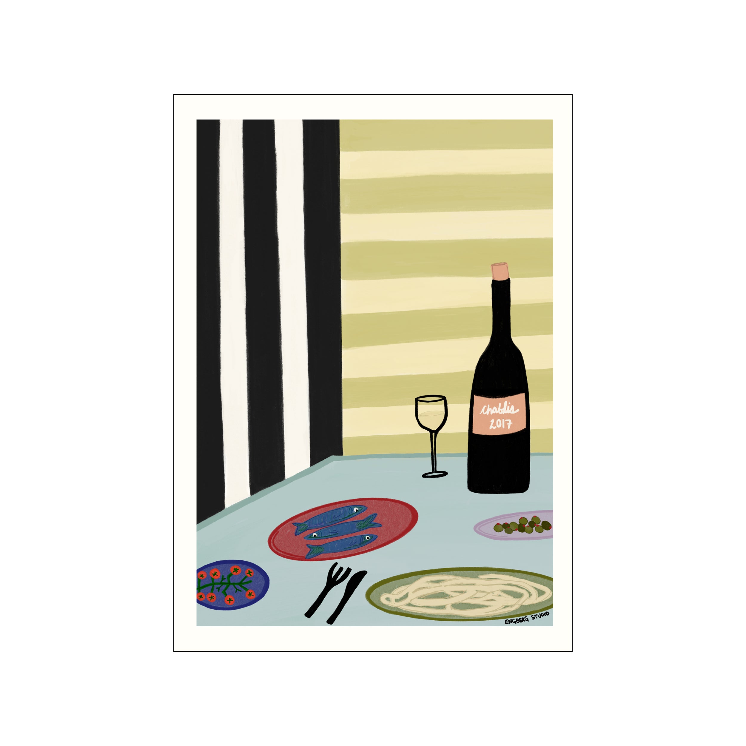 Kunstdruck Our First Date