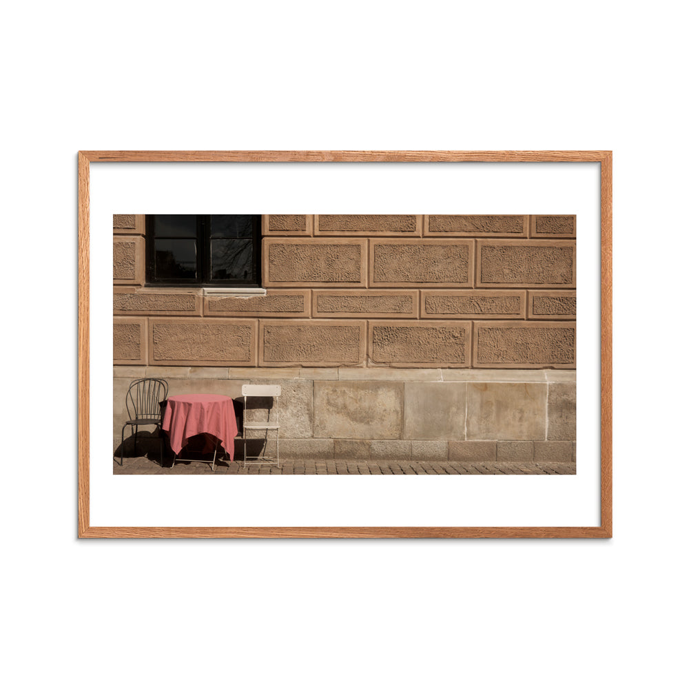 Kunstdruck Stol og Bord