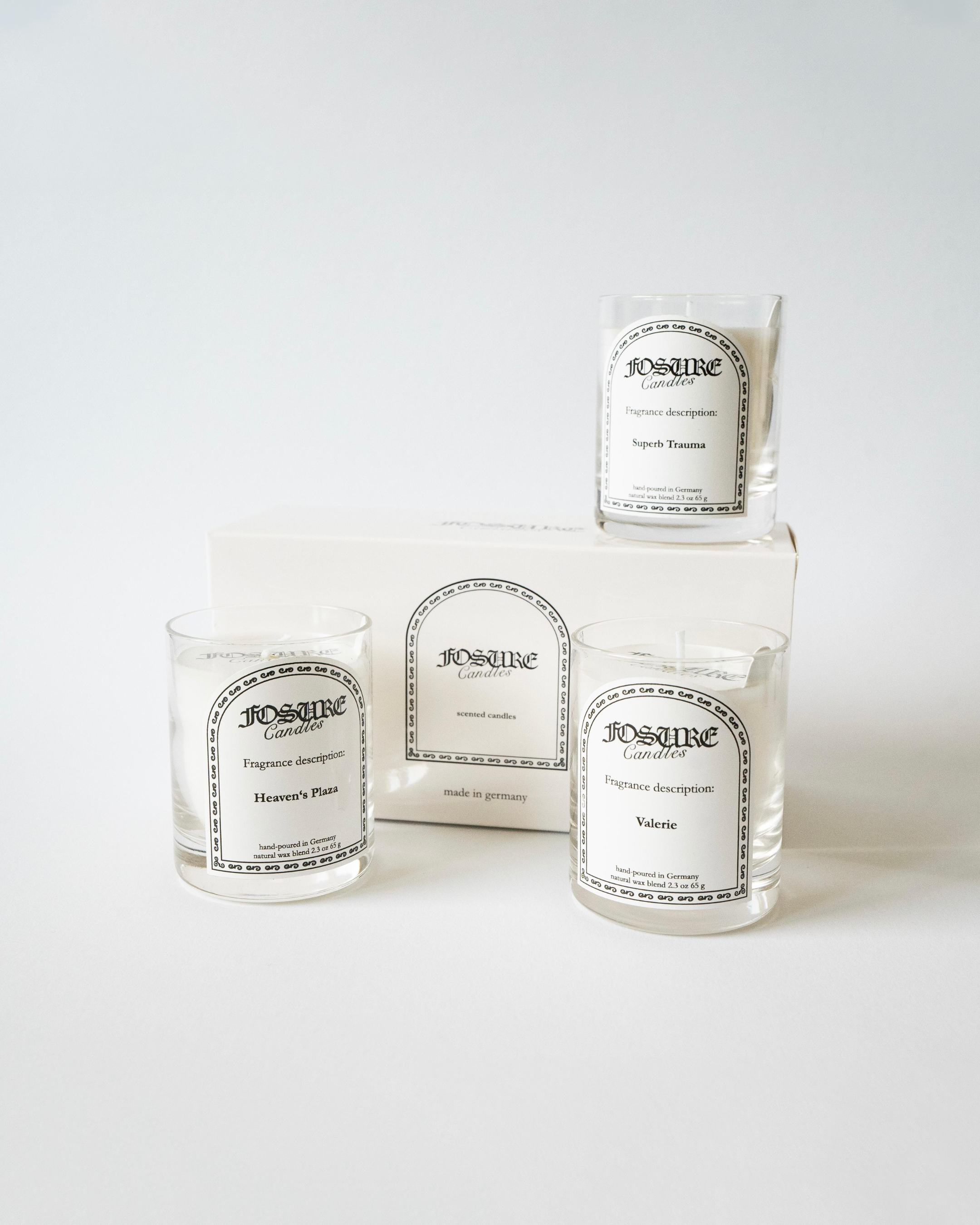 Duftkerzen 3er Mini Kerzen Set