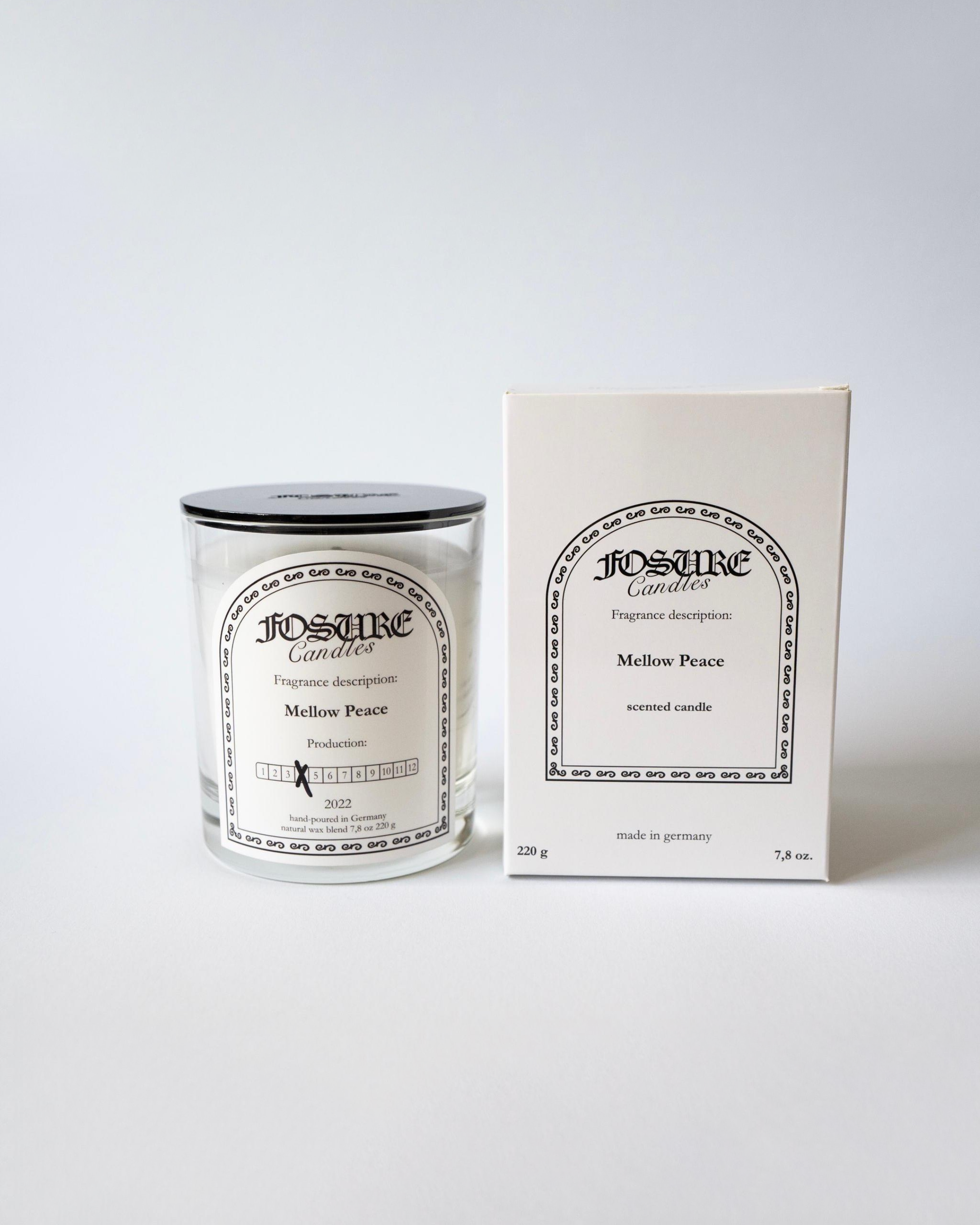 Scented candle "Mellow Peace"