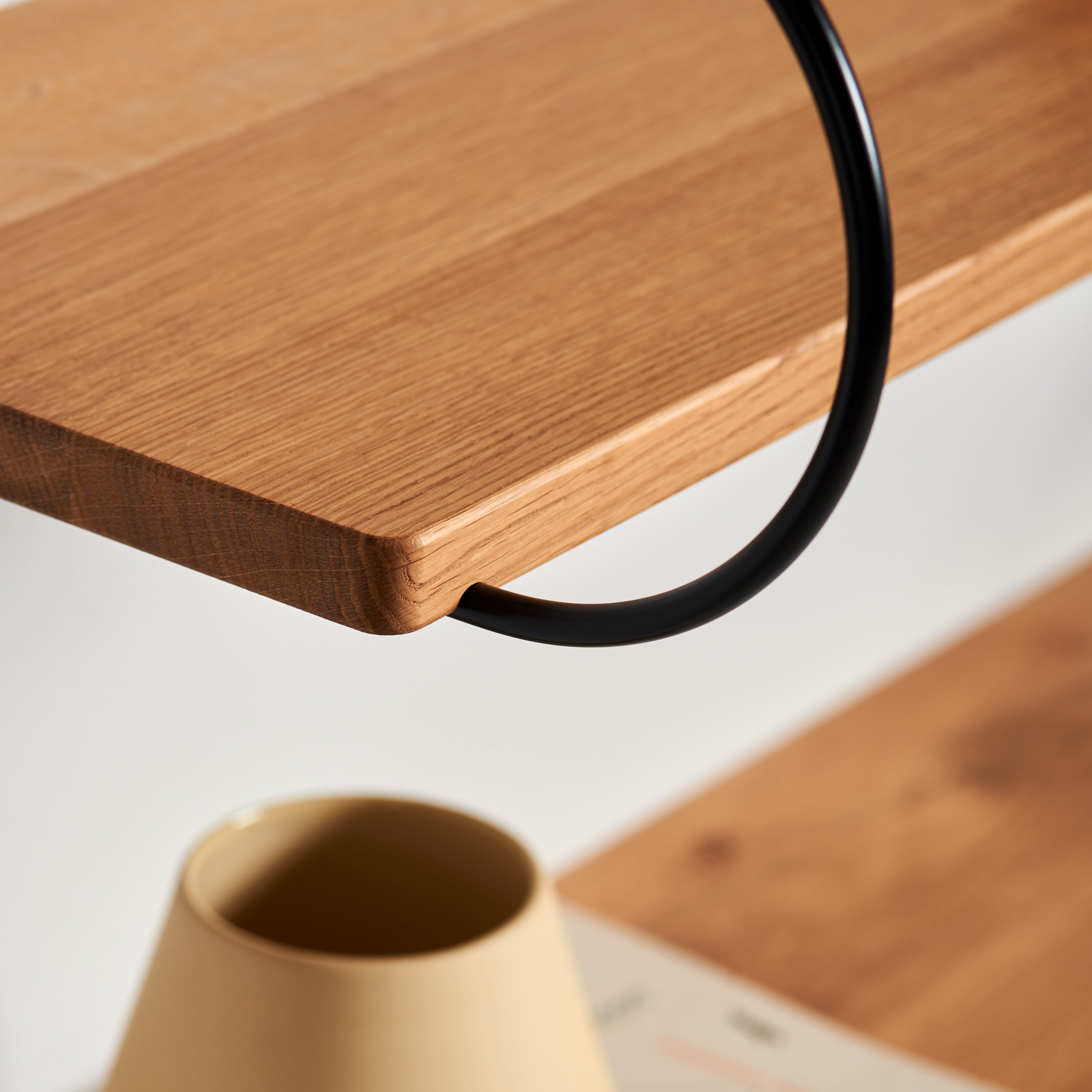 Regal "ONDA" Klein Doppelregal schwarz