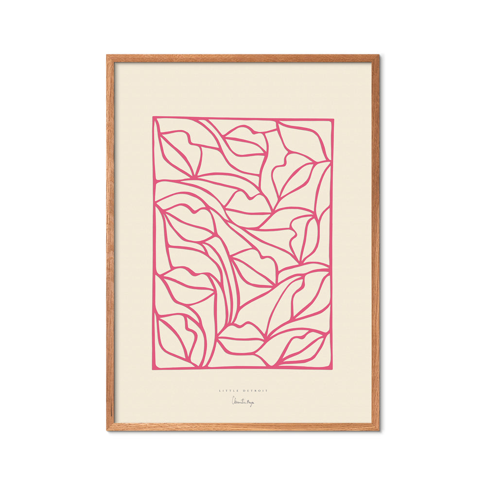 Kunstdruck Little Detroit - Kisses no. 02