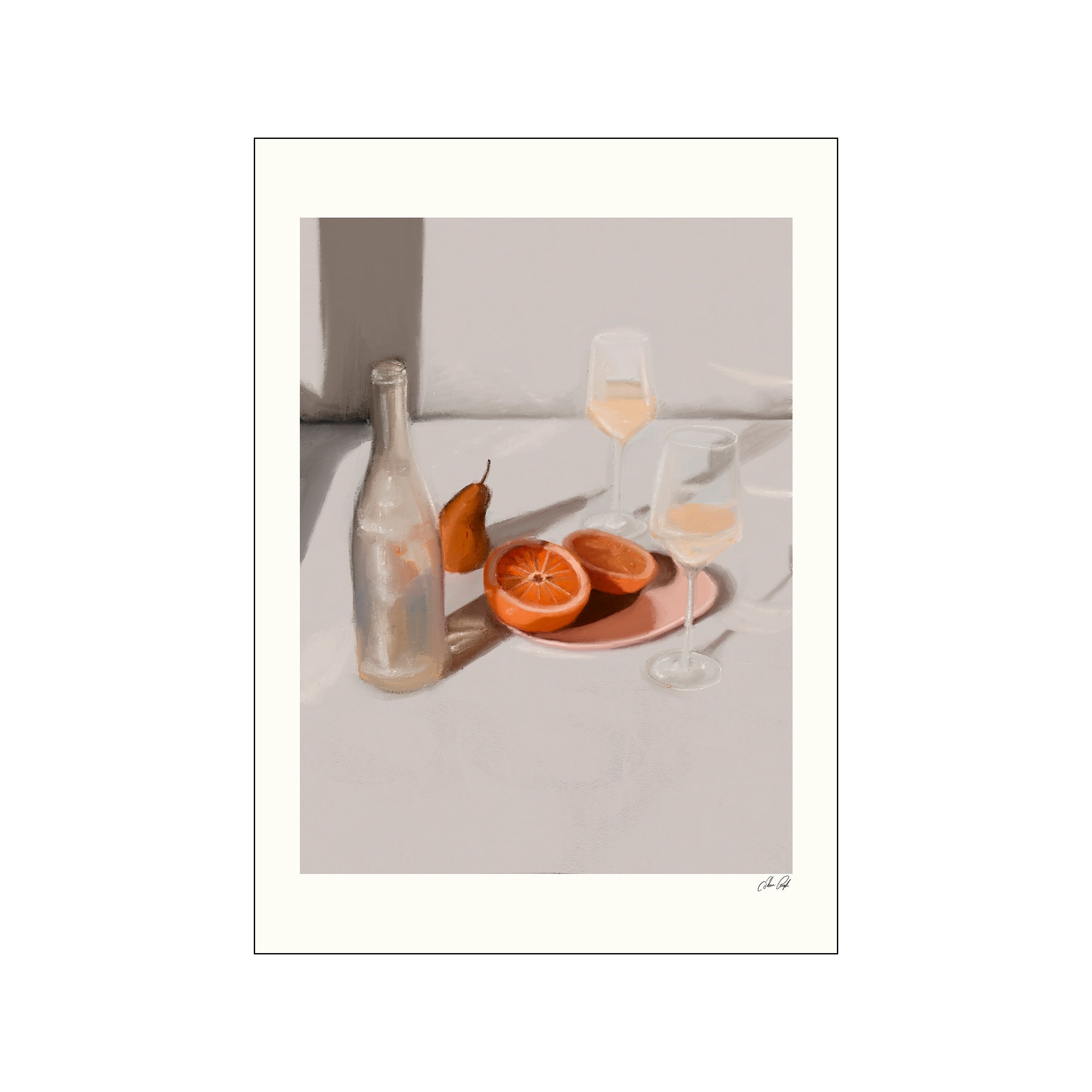 Kunstdruck Calm Setting