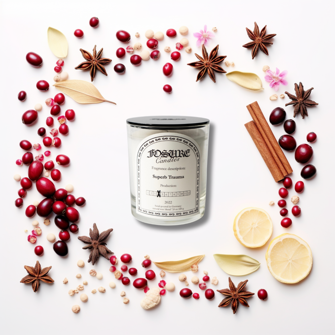 Scented candles 3 mini candles set