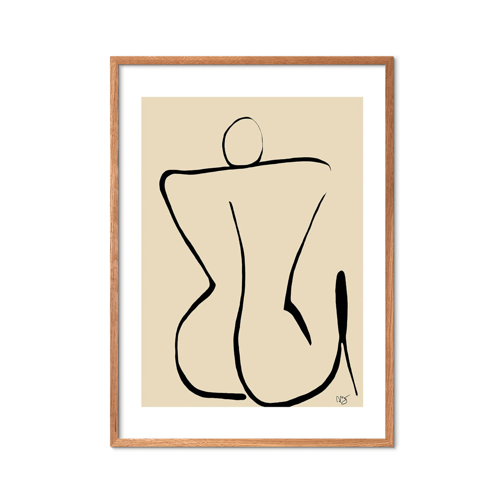 Kunstdruck Silhouette