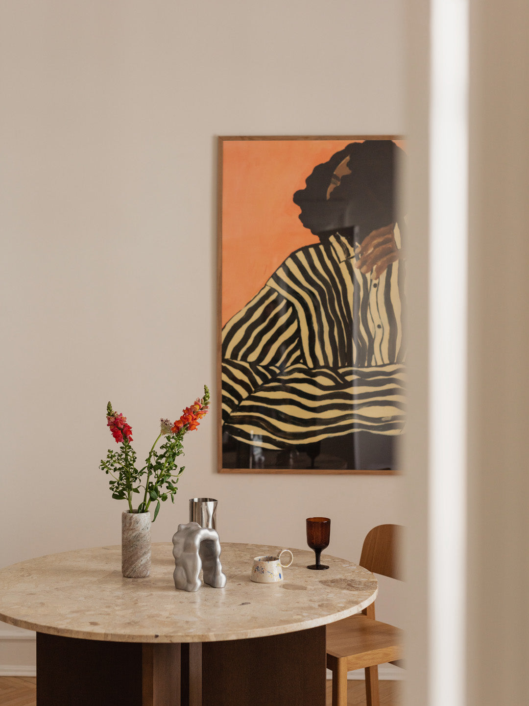 Kunstdruck Serene Stripes