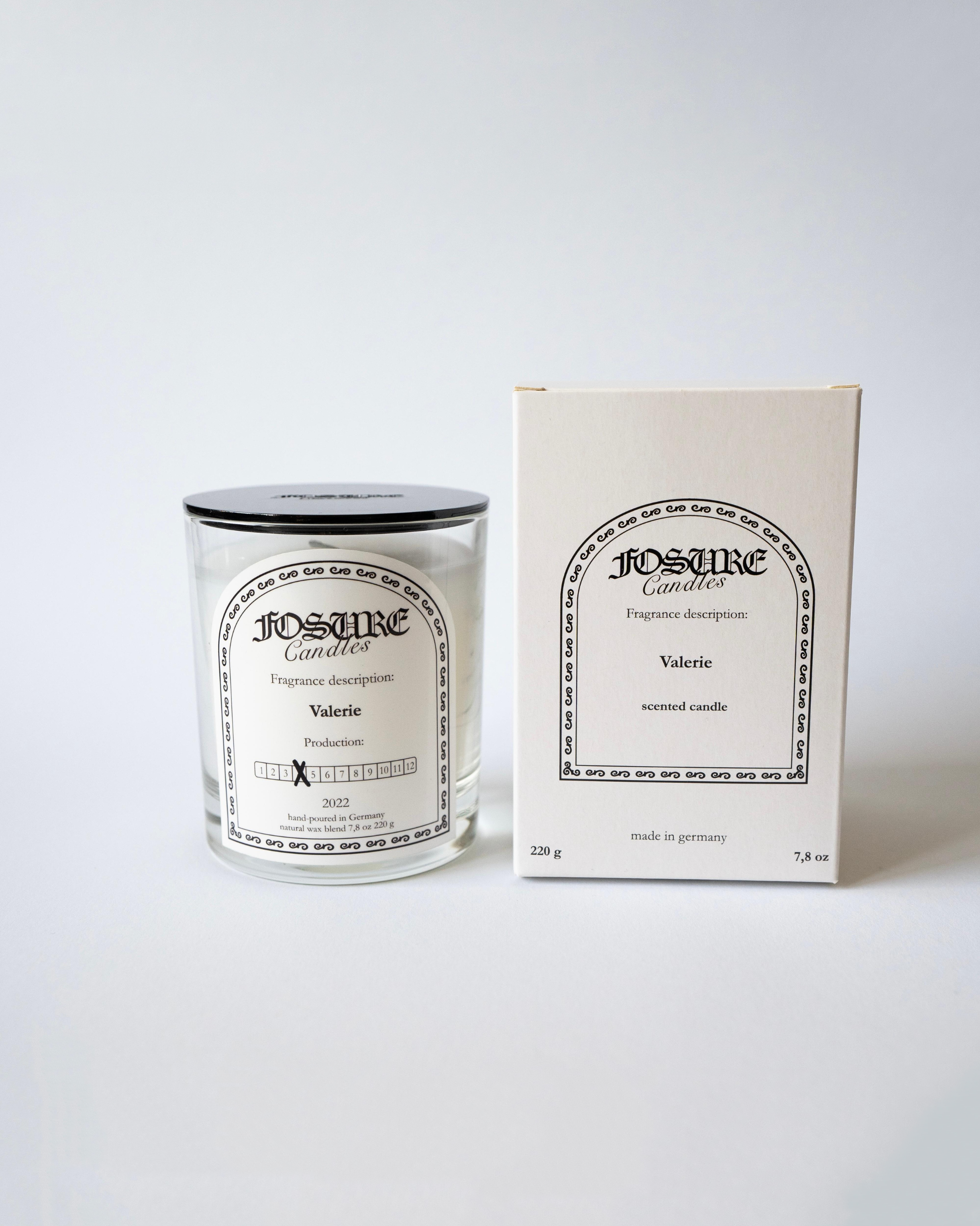 Scented candle "Valerie"