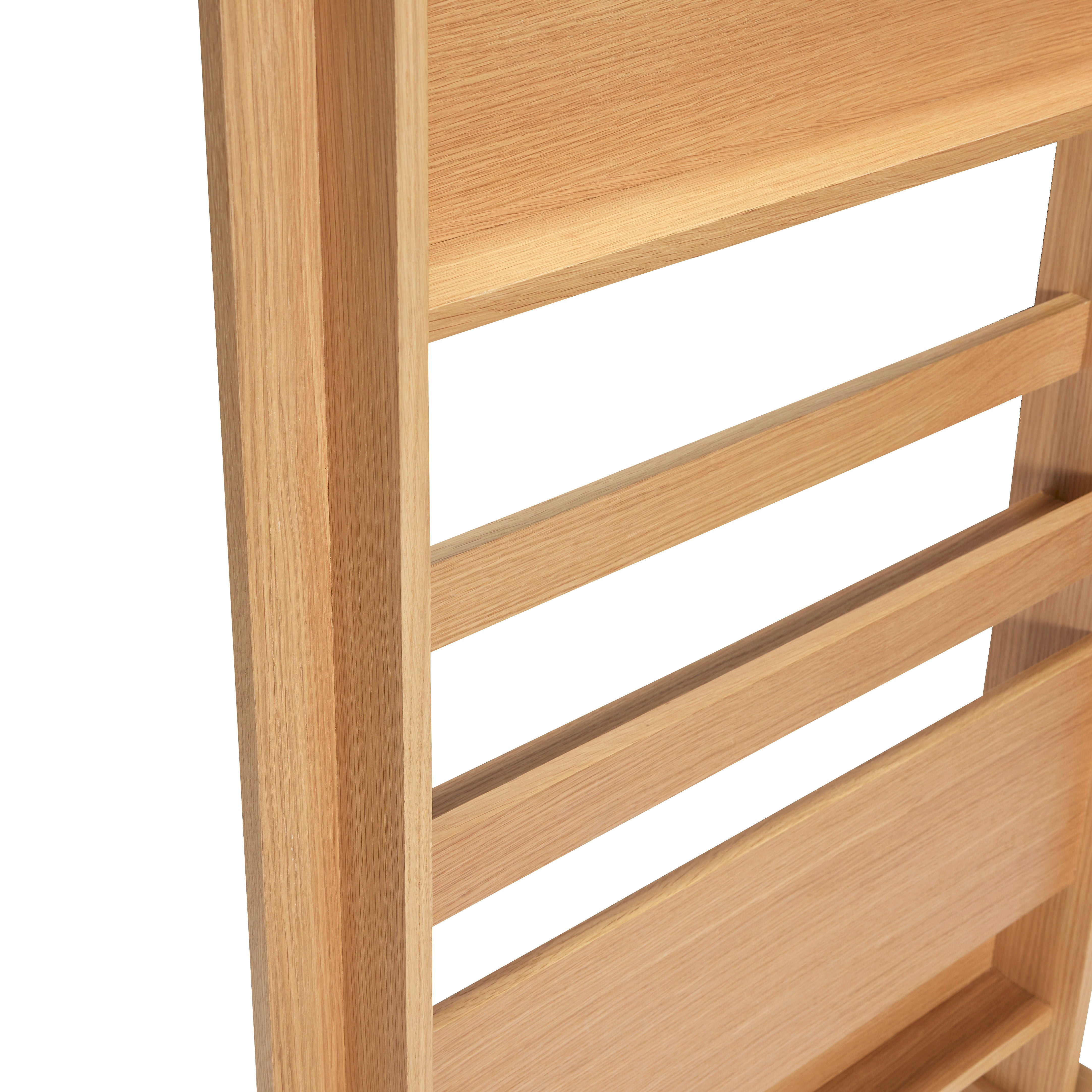 Magazine holder room divider "Forma" natural colors