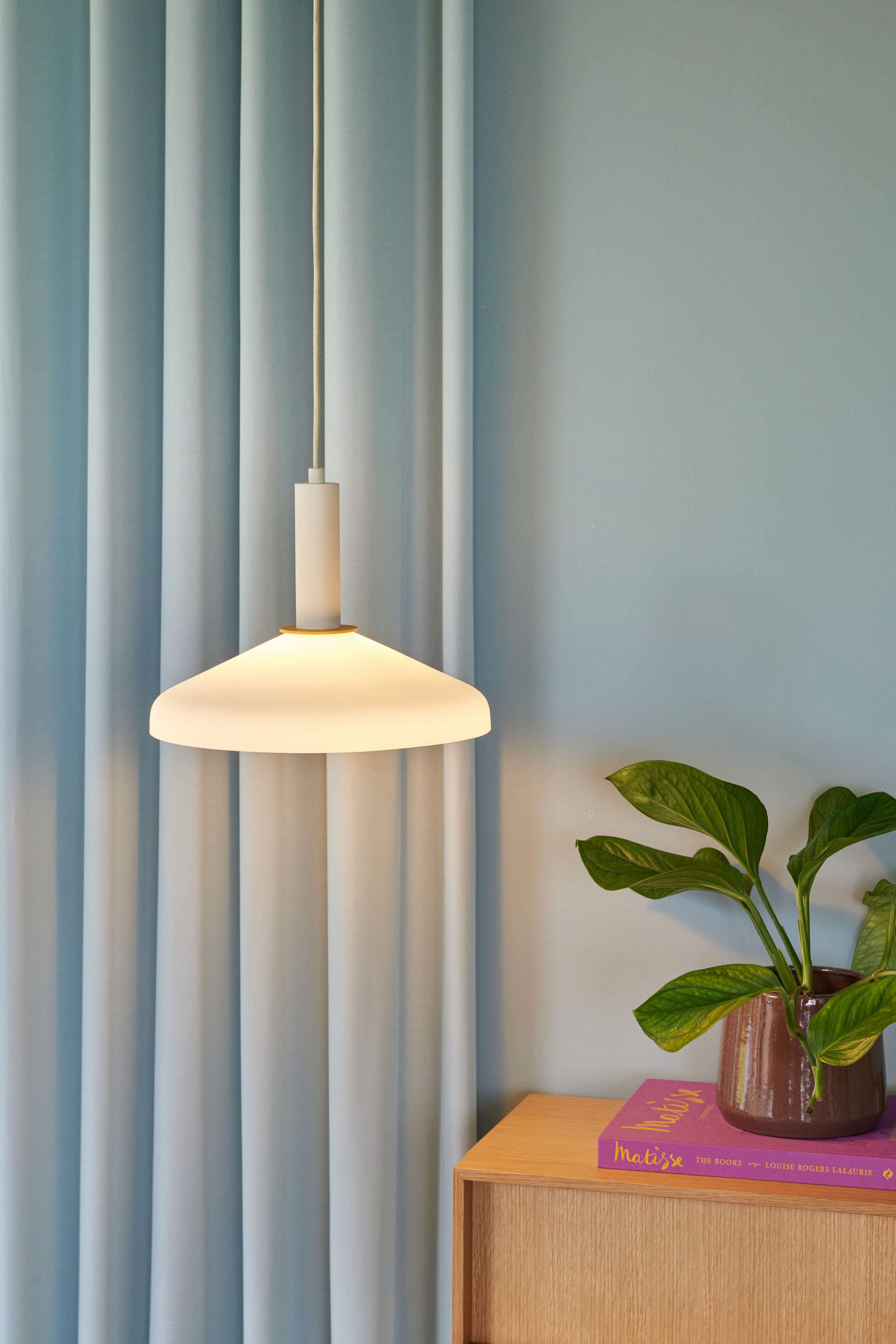 Hübsch Apollo Hängelampe Sandfarben/Orange