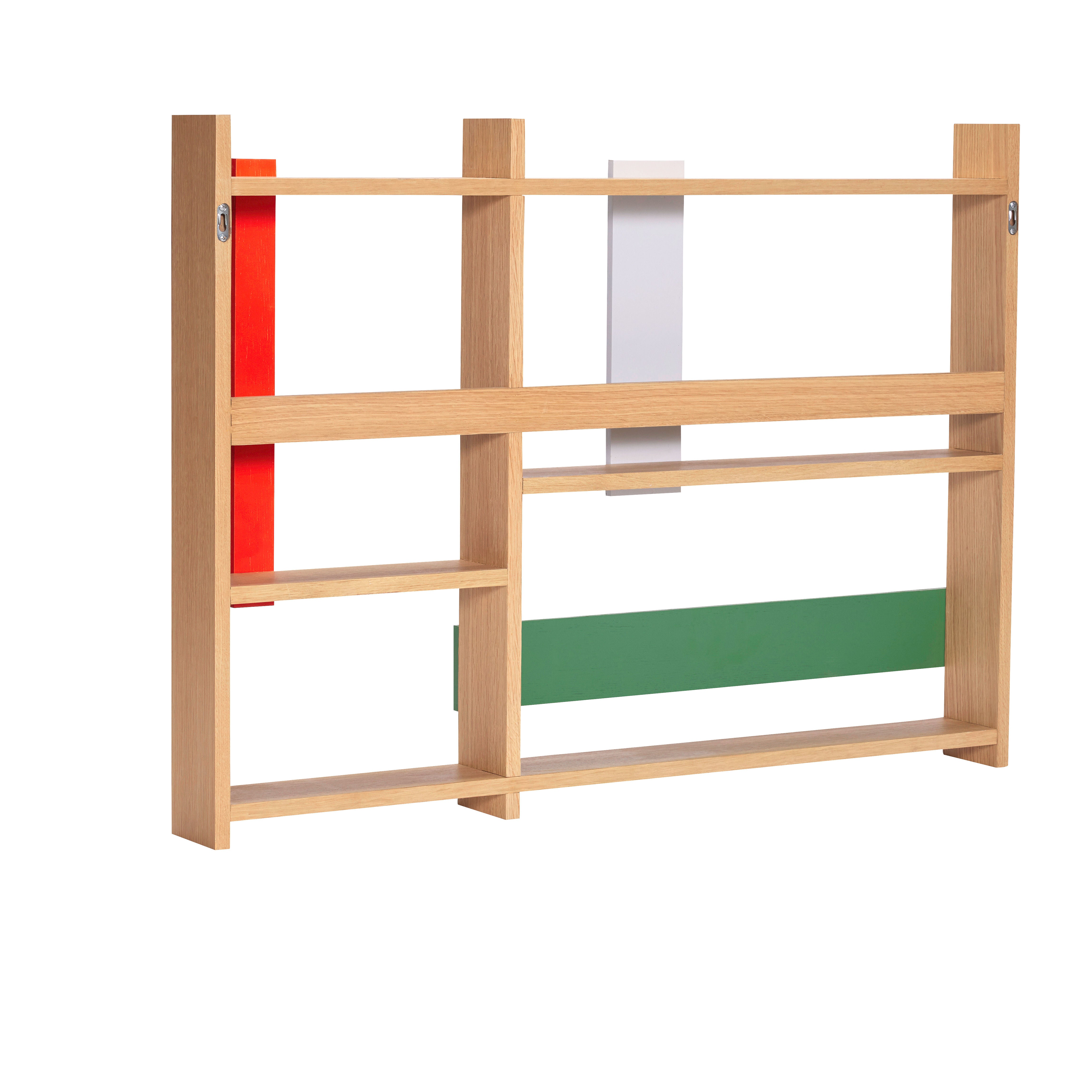 Magazine rack "Arki" natural colors multicolors