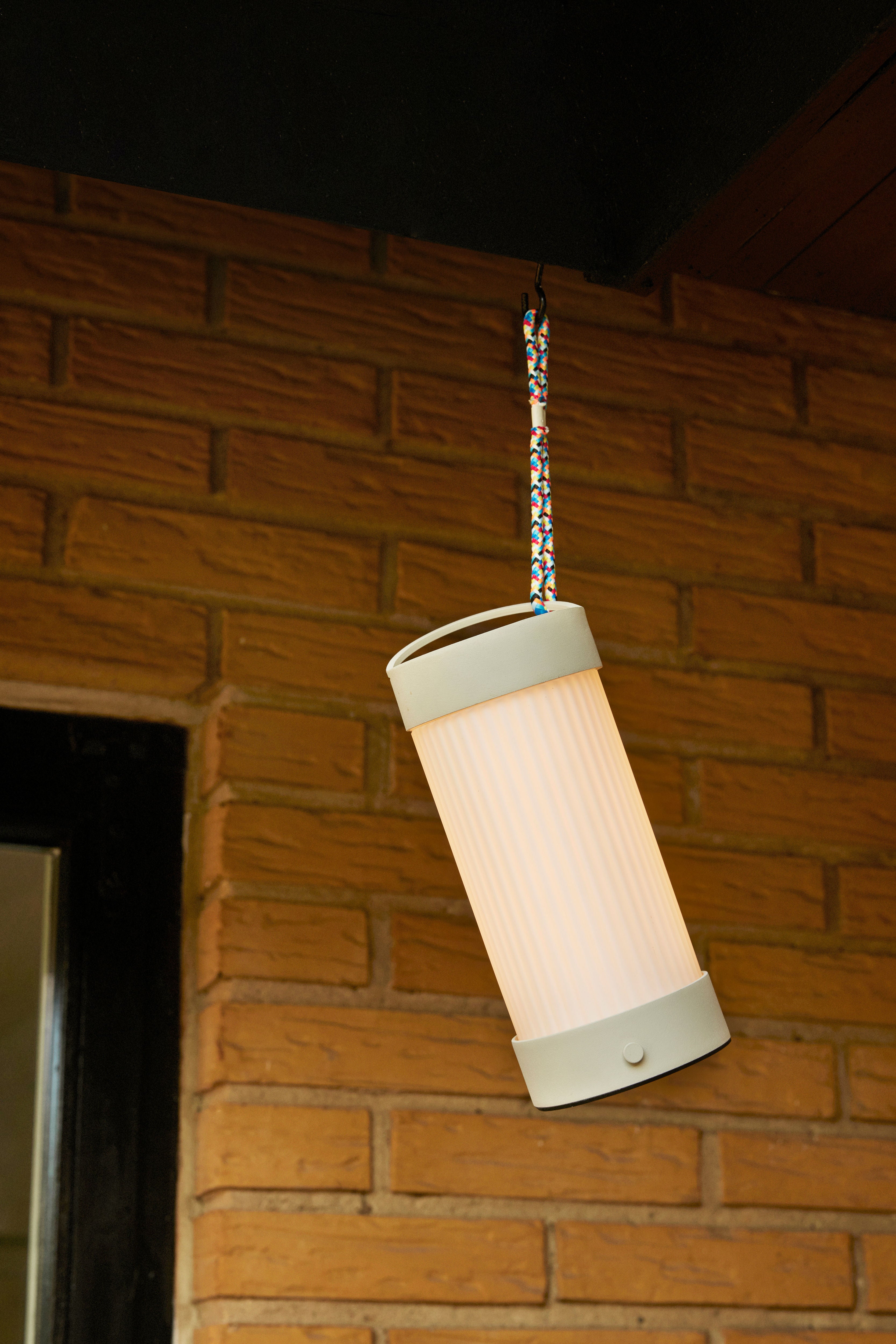 Portable lamp "Camp" sand-colored