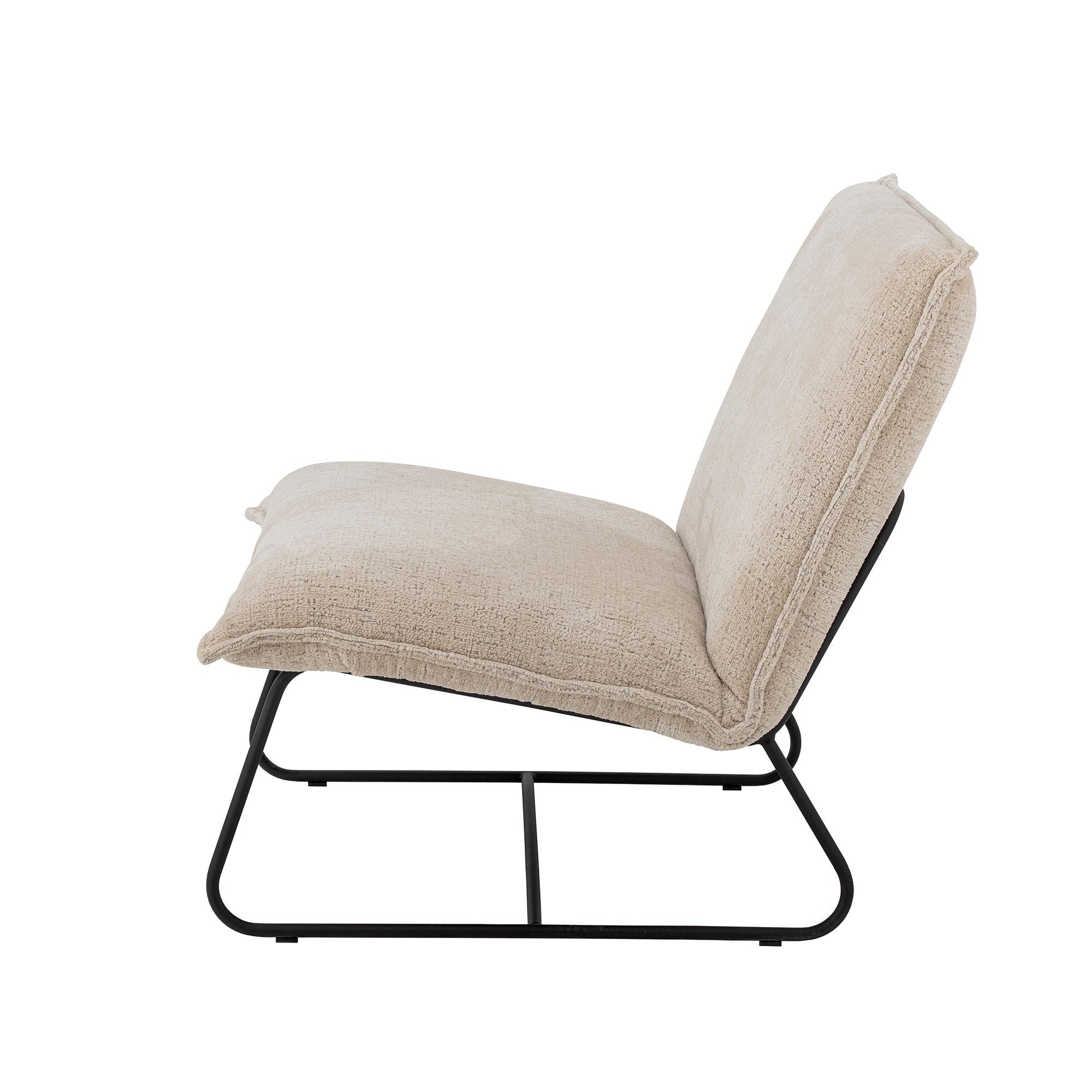 Lounge chair "Cape" Natural Recycled Polyester