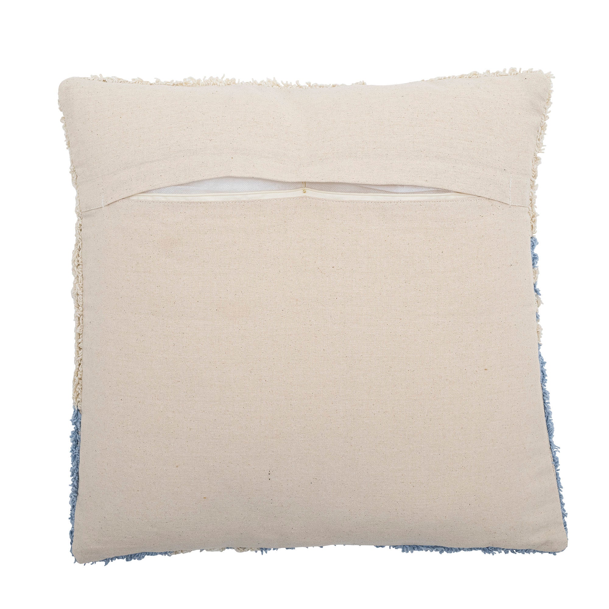 Cushion "Mist" Blue Cotton