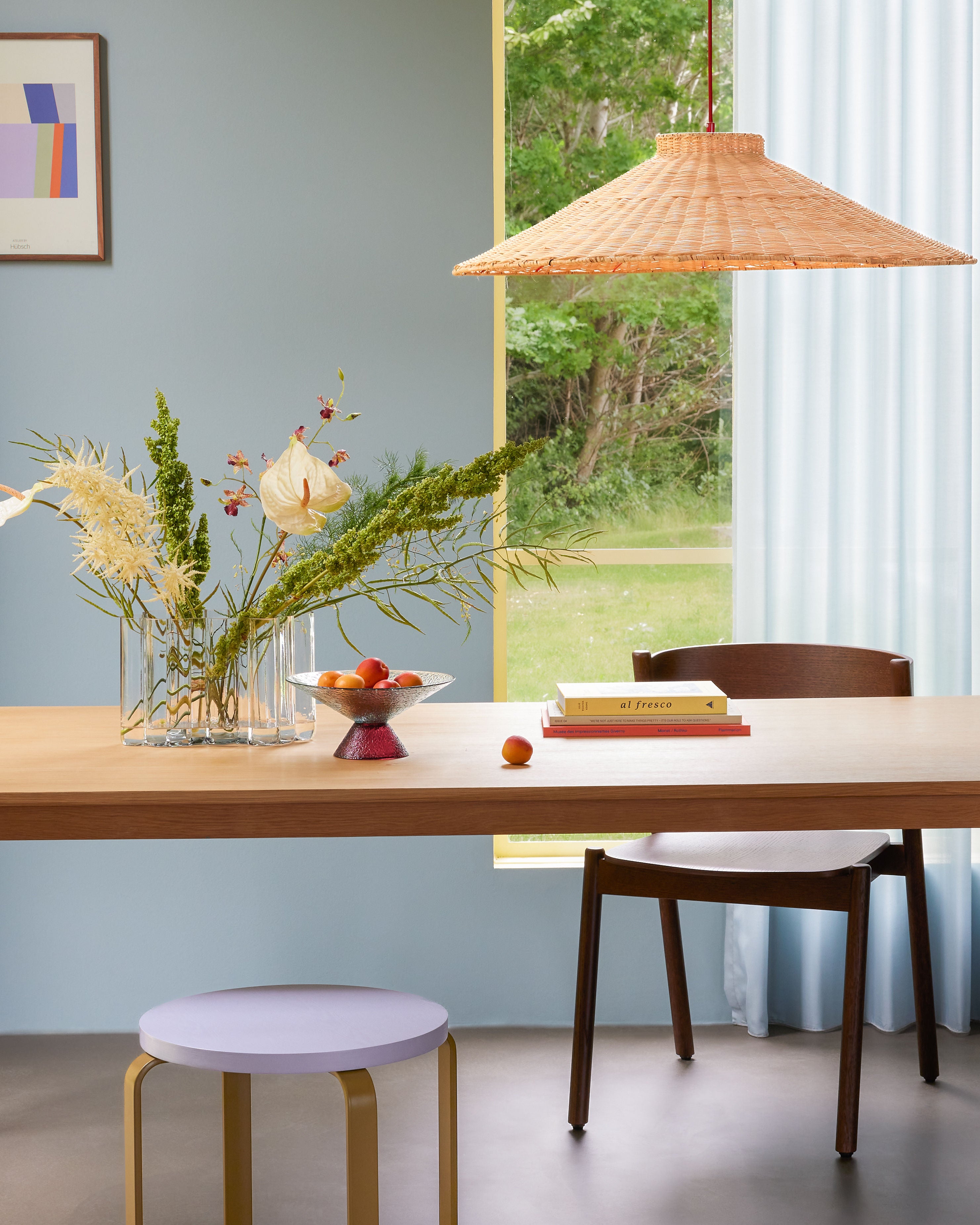 Vase "Umber" Transparent Glass