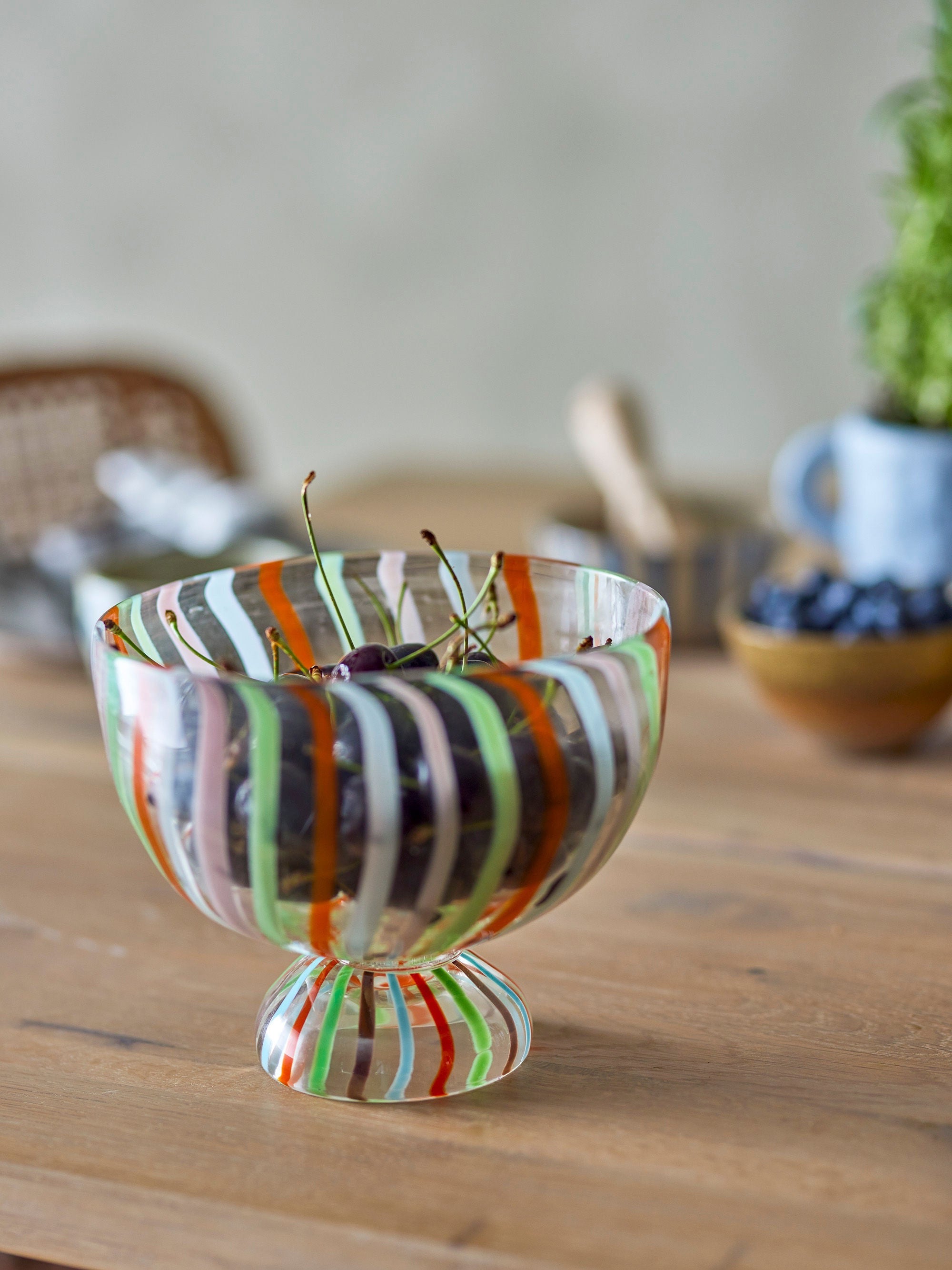 Schale "Savya" Schale Grün Glas