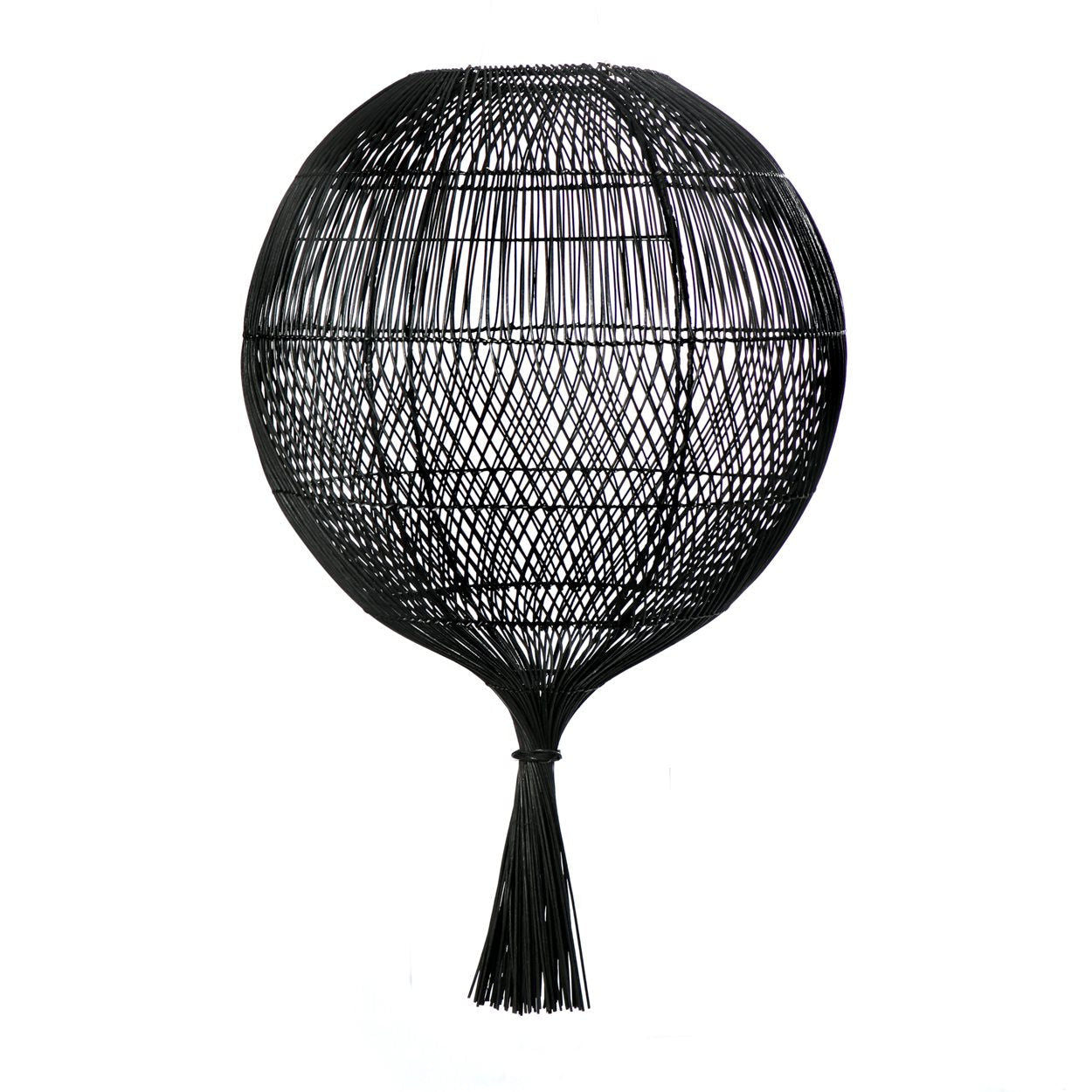 Lampshade "The Wonton Pendant" Black