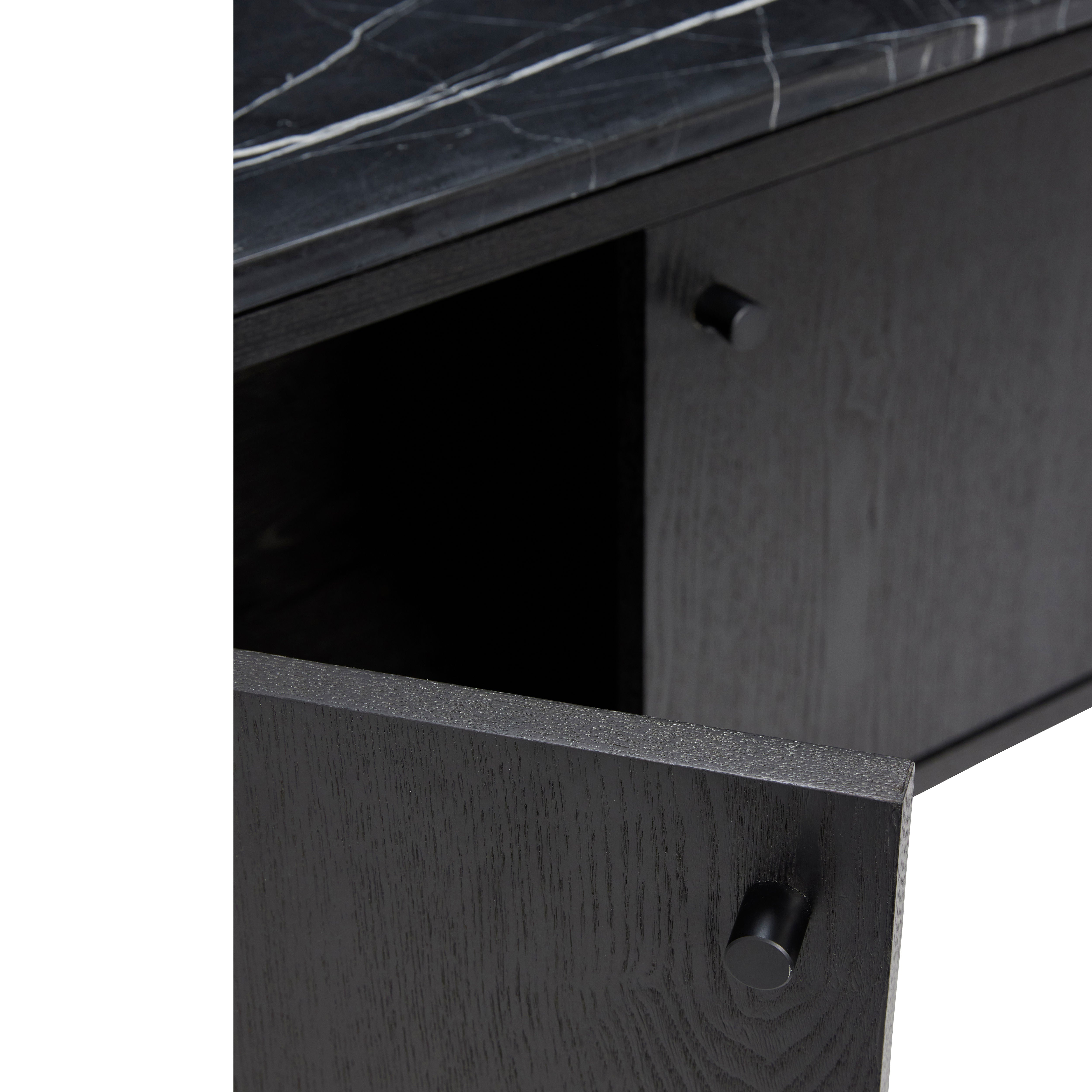 Sideboard "Nobu" Cabinet Black