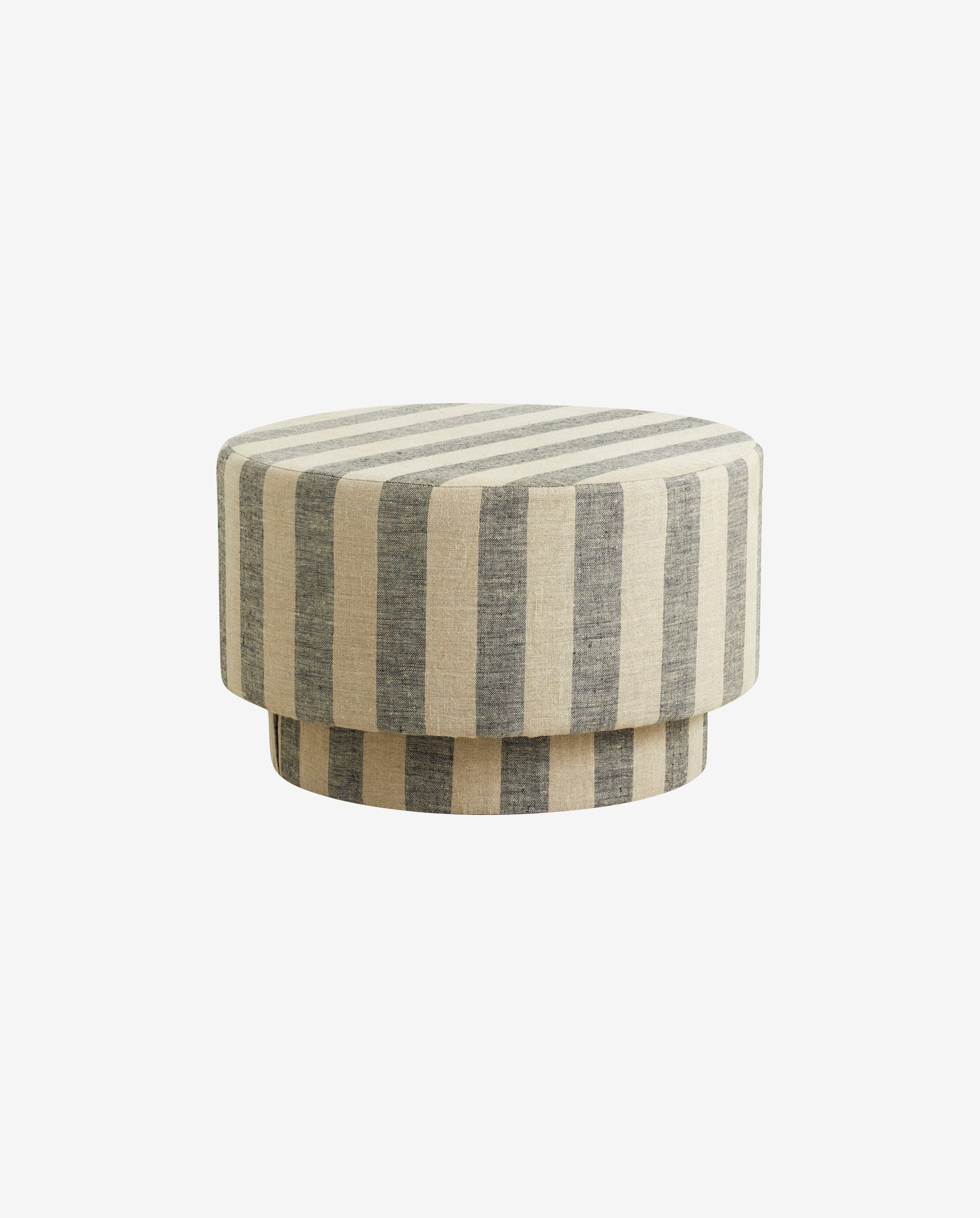 Pouf "LADOGA" Gestreift