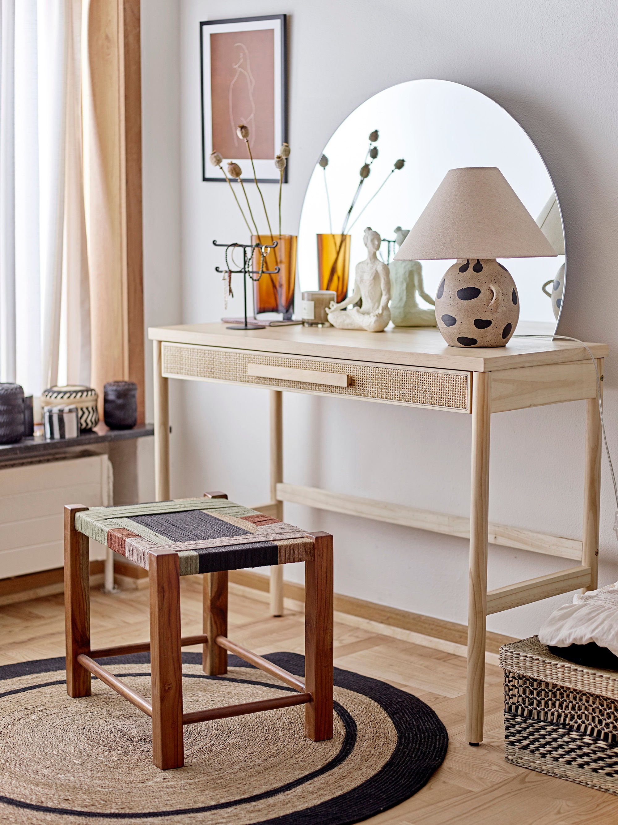 Teppich "Lune" Natur Seegras