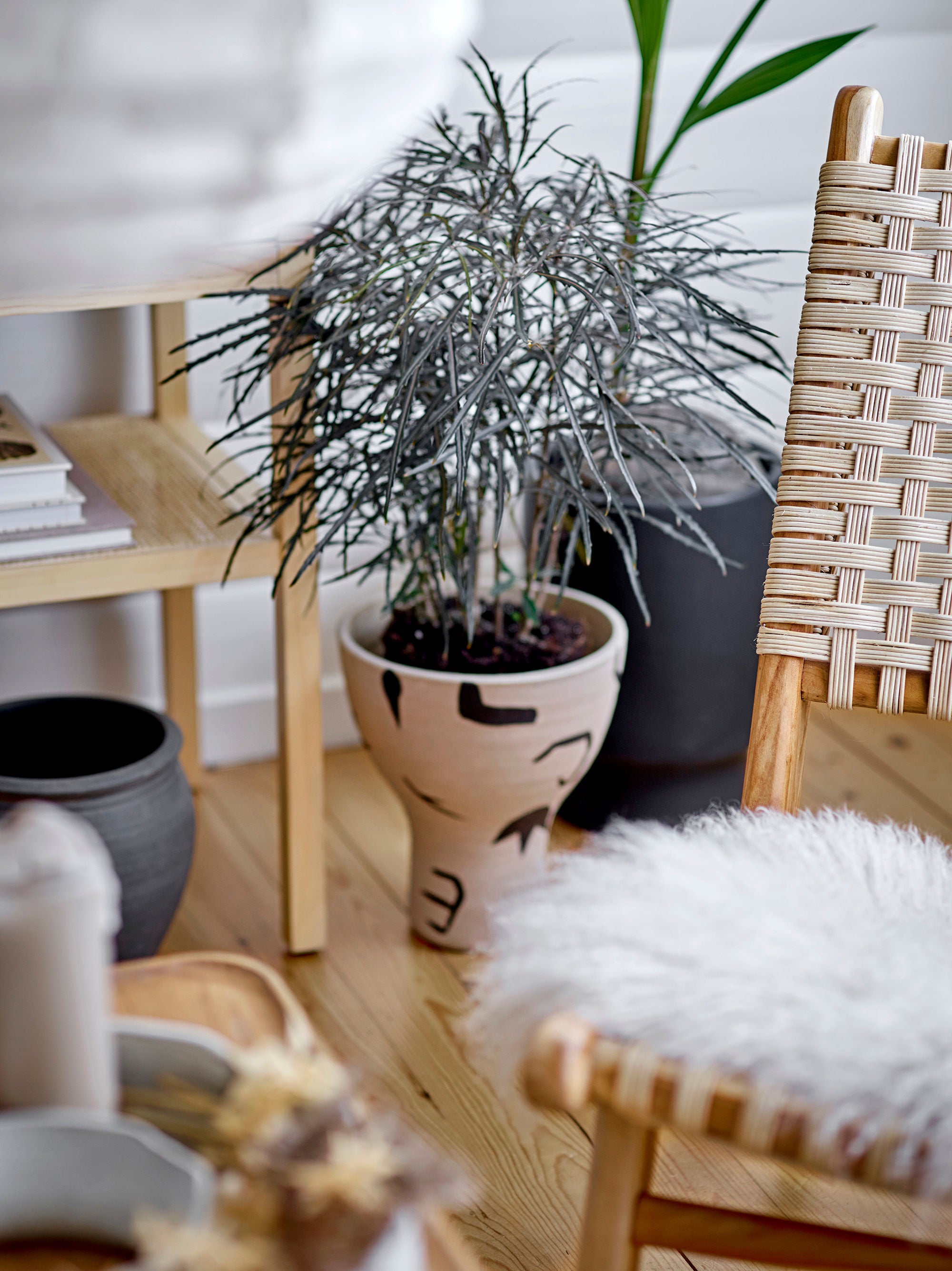 Deko-Vase "Nans" Natur Terrakotta