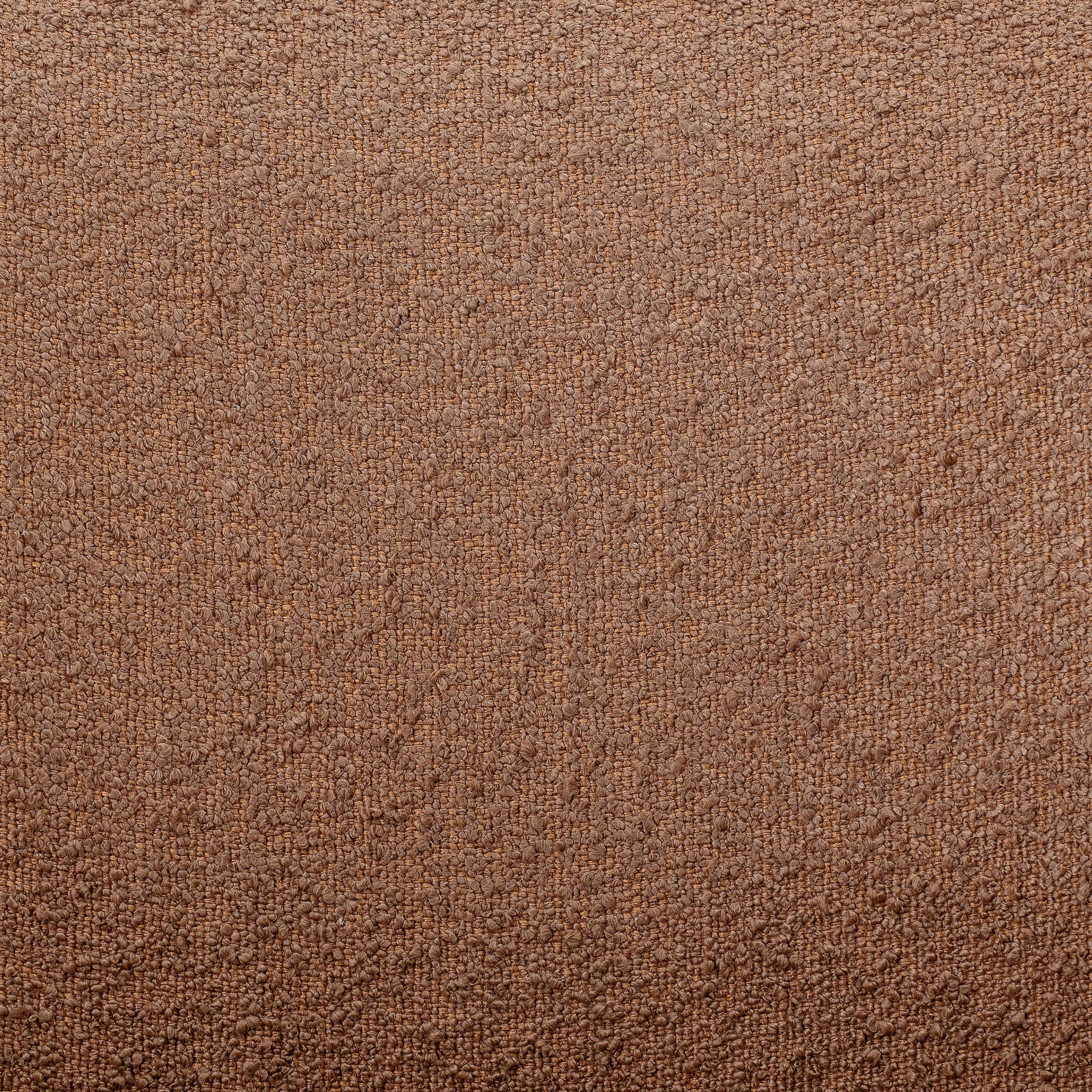 Lounge chair "Ted" brown polyester