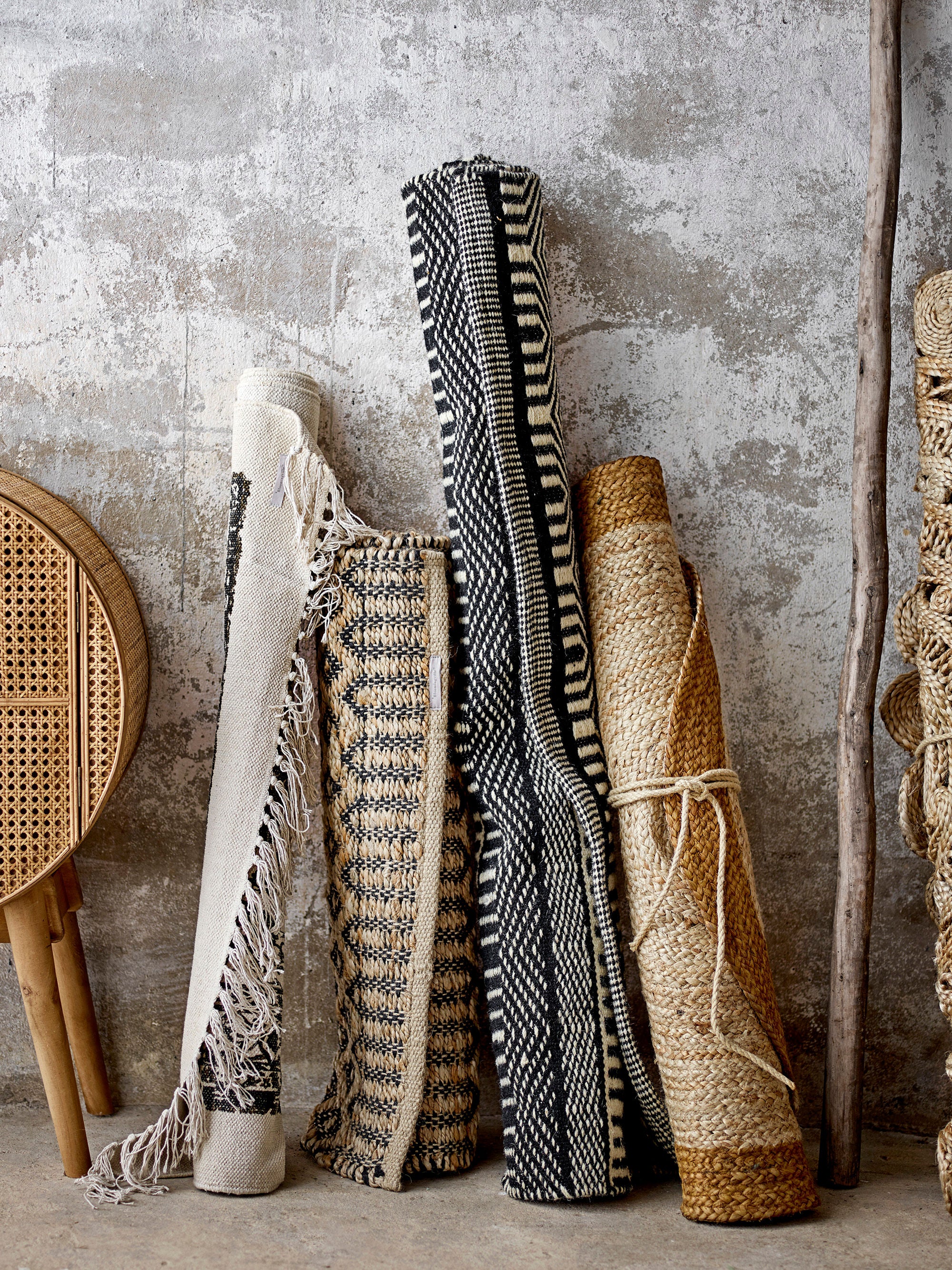 Carpet "Joob" Black Wool