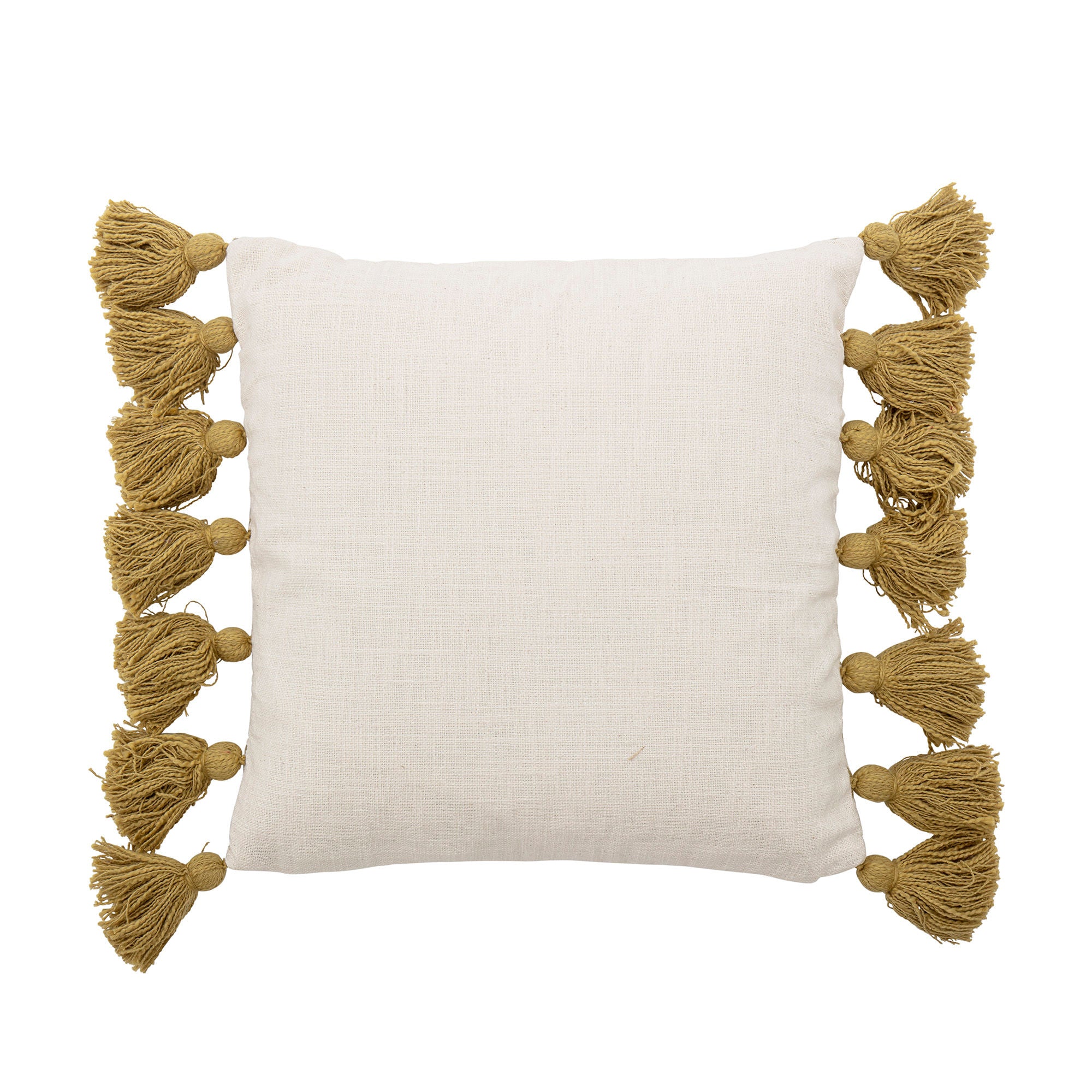 Cushion "Isser" yellow cotton