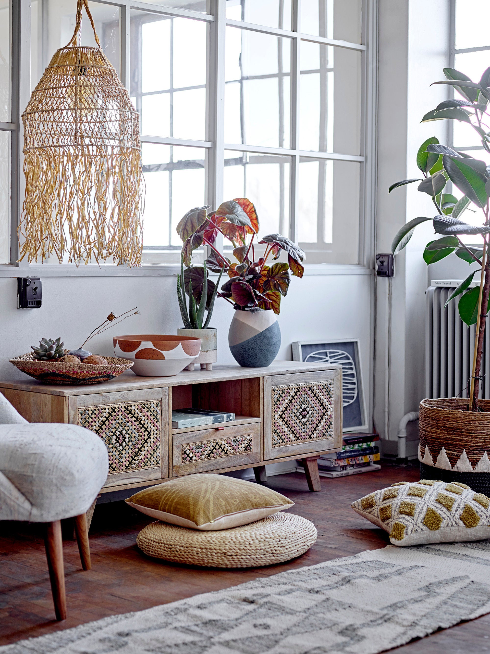 Carpet "Delara" Green Wool