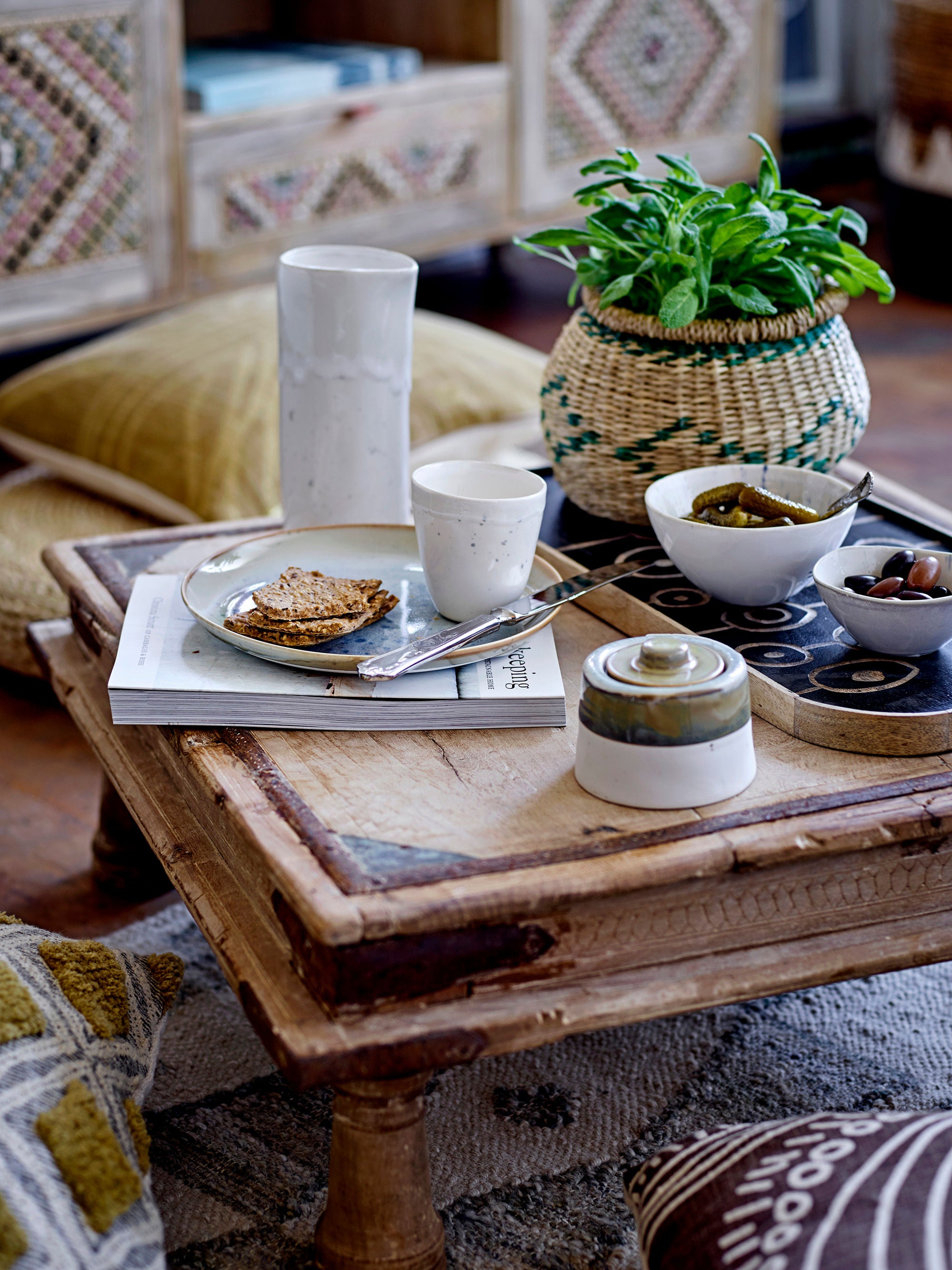 Carpet "Delara" Green Wool