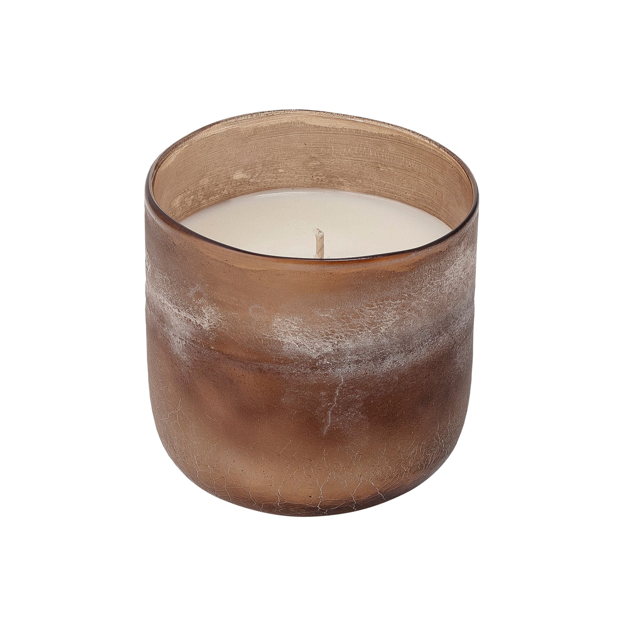 Scented Candle NO. 5 "Sea Salt" Brown Natural Wax