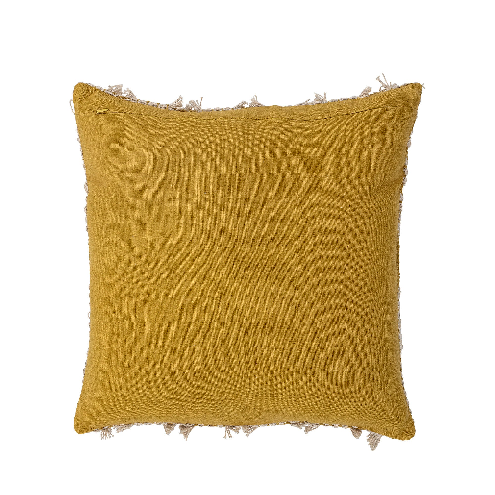 Cushion "Cea" yellow cotton