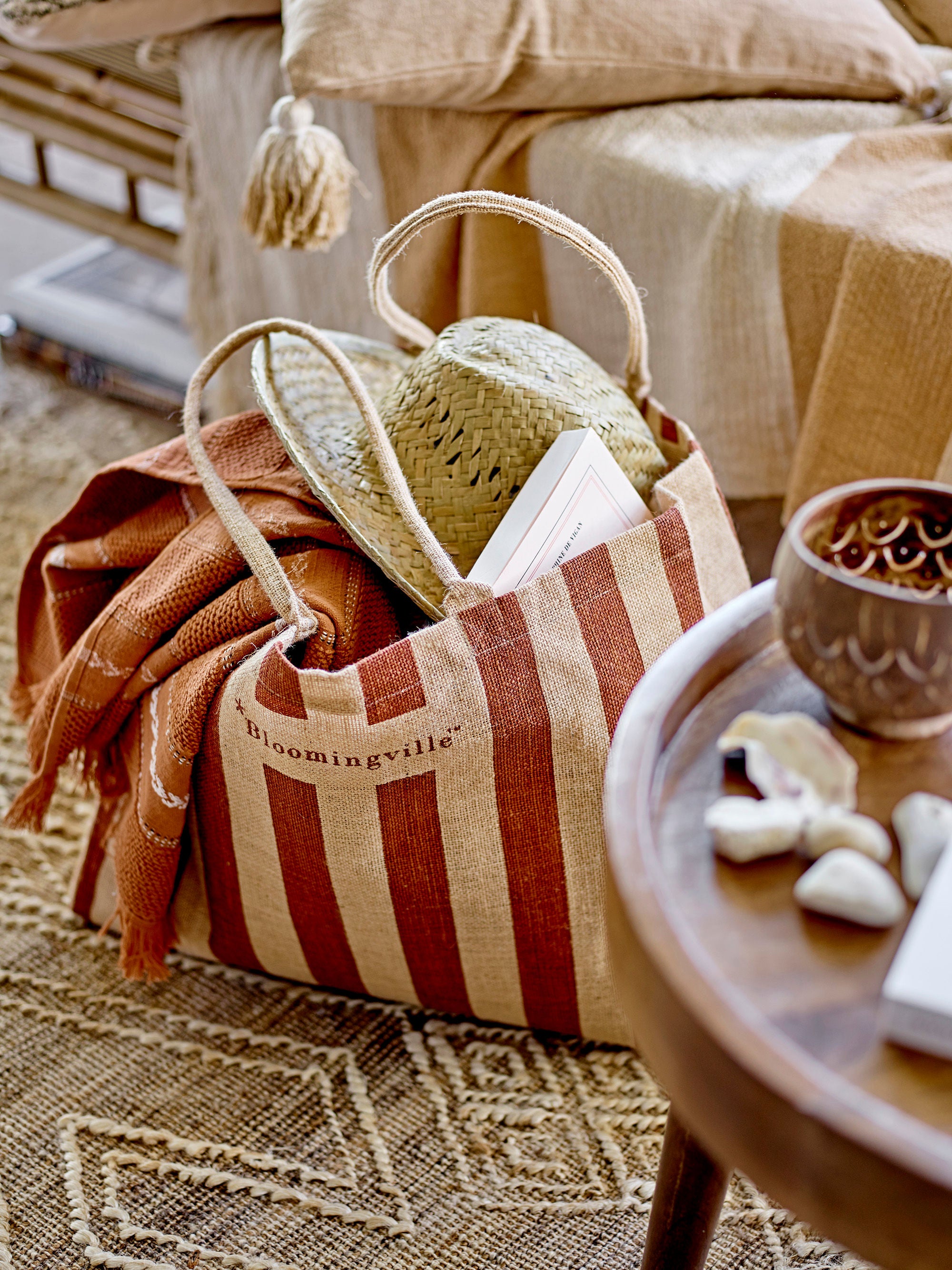 Carpet "Rupen" natural jute