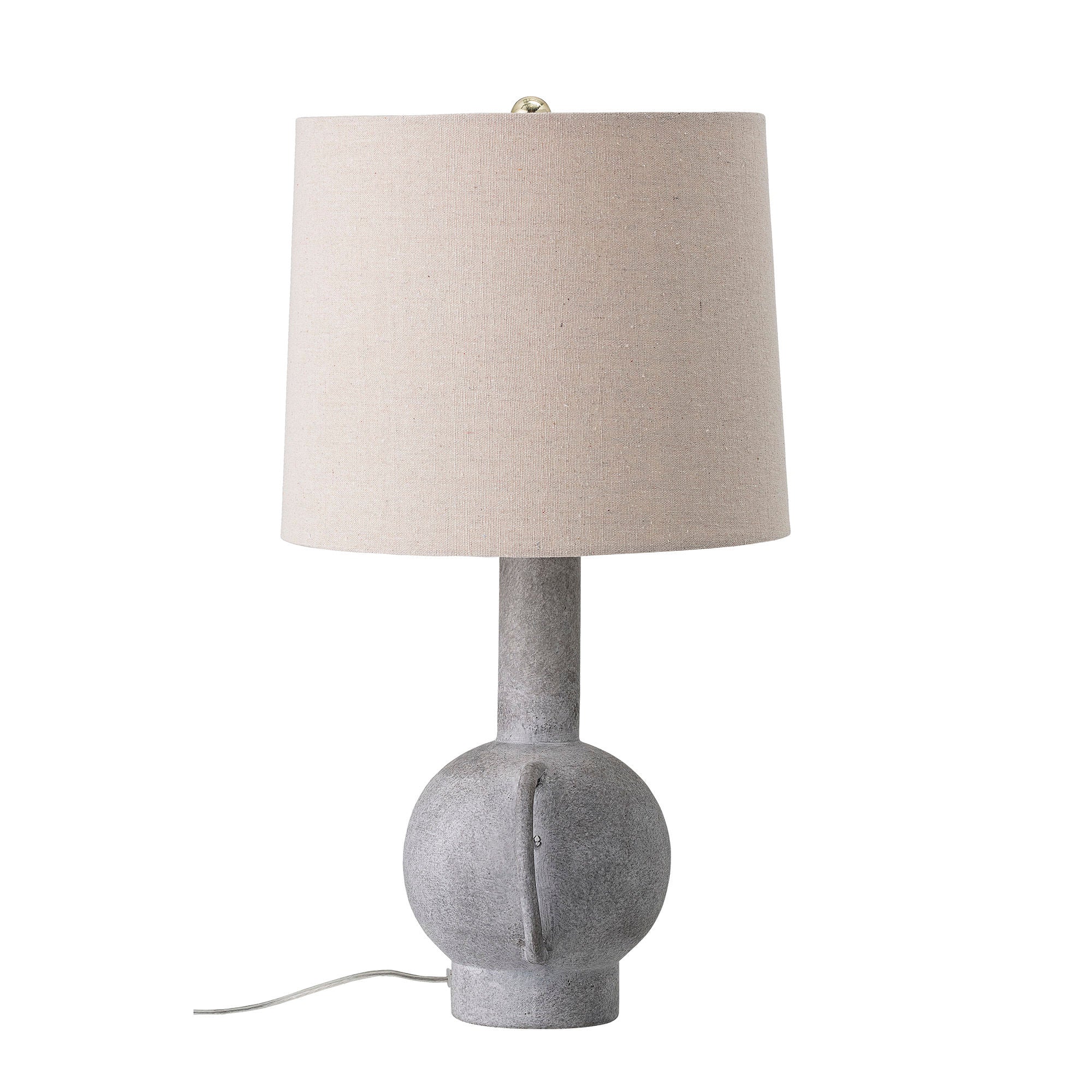 Table lamp "Kean" grey terracotta