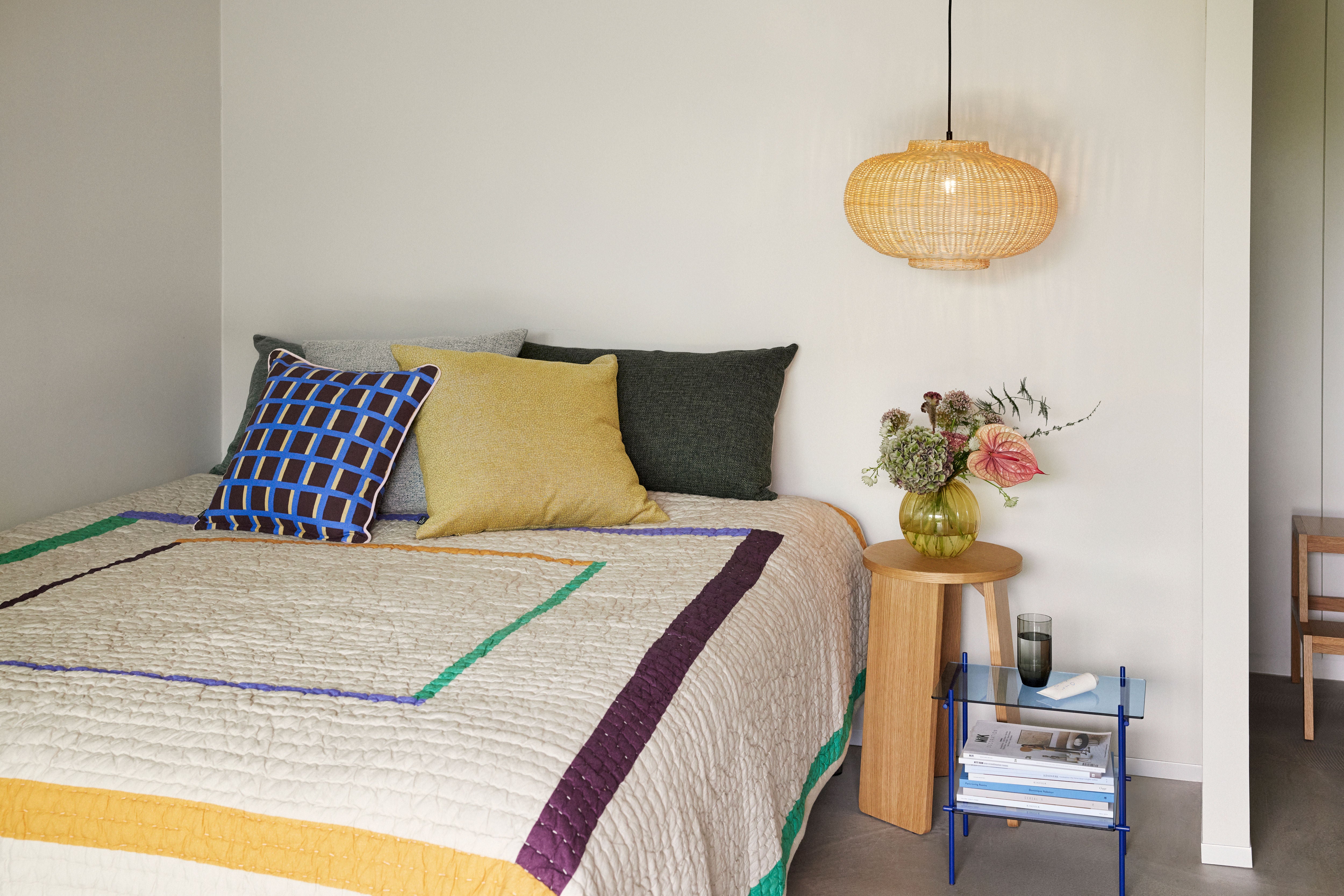 Hocker "Split" Triple Naturfarben